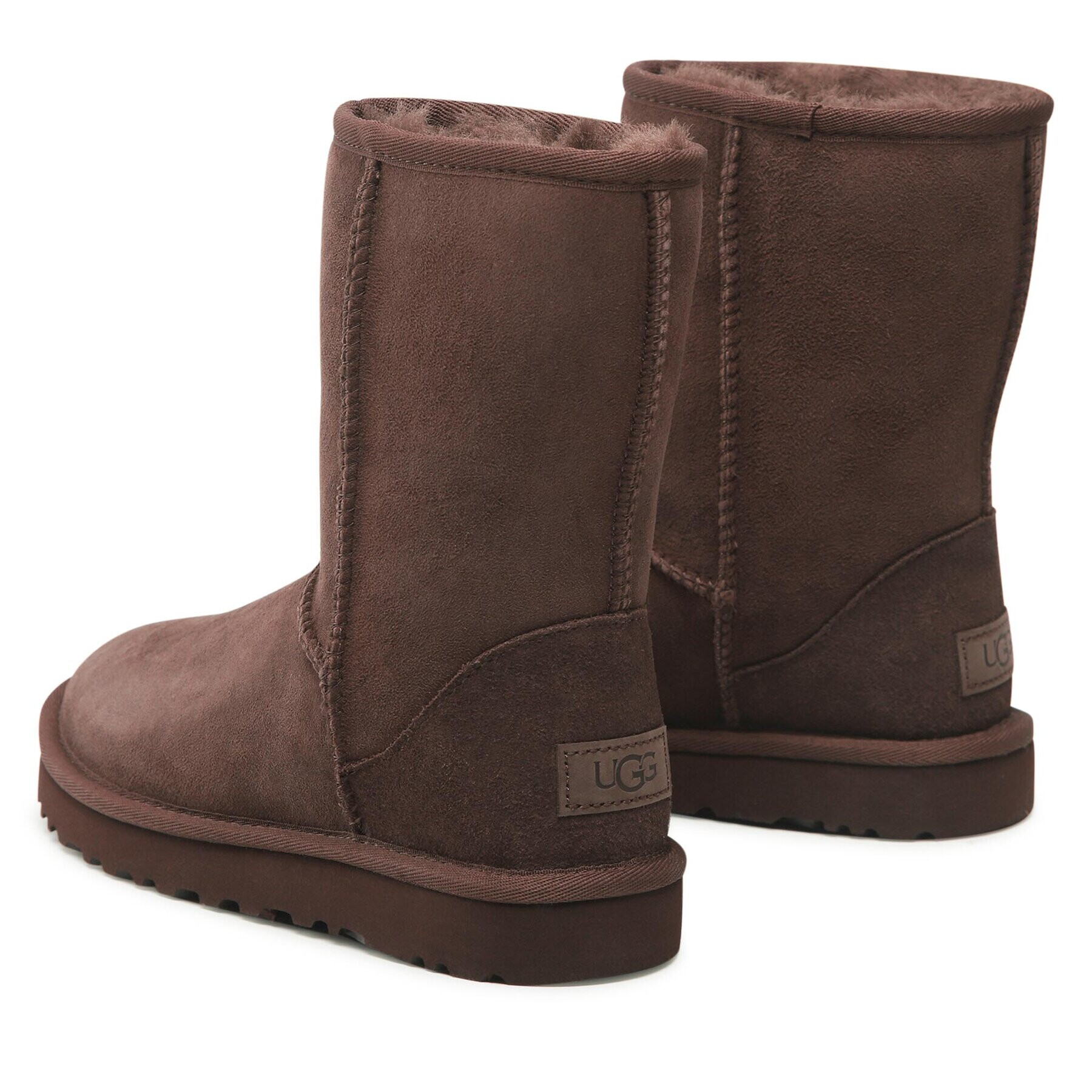 Ugg Апрески W Classic Short II 1016223 Кафяв - Pepit.bg