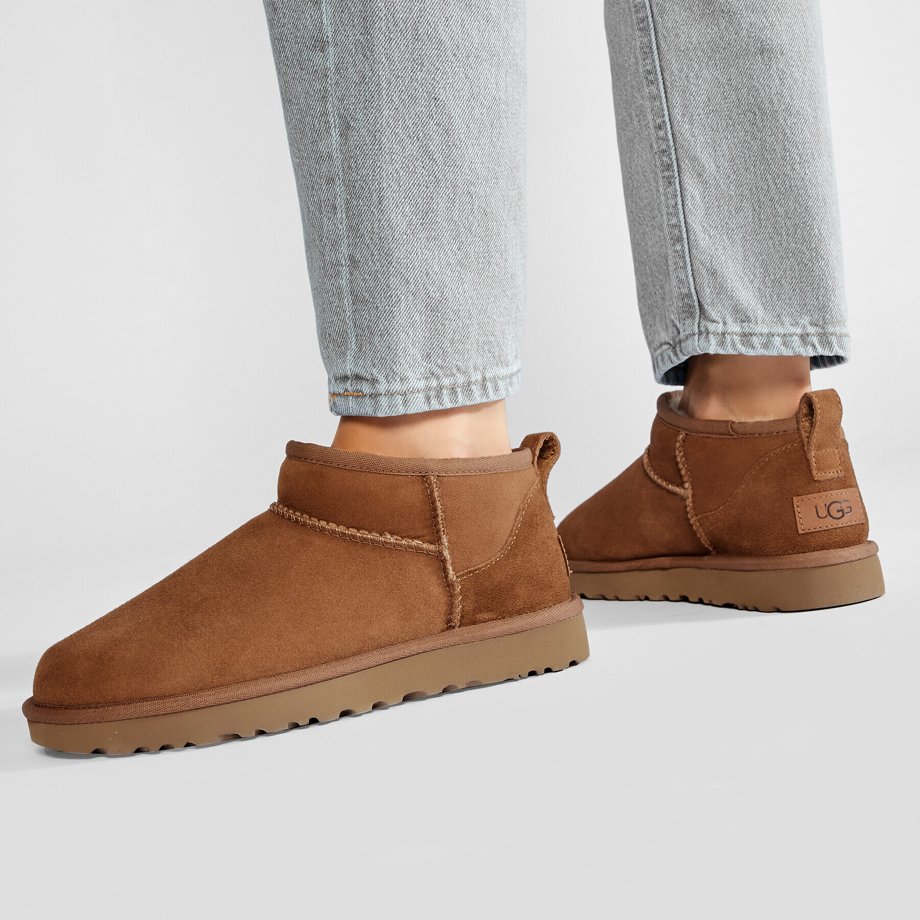 Ugg Обувки W Classic Ultra Mini 1116109 Кафяв - Pepit.bg