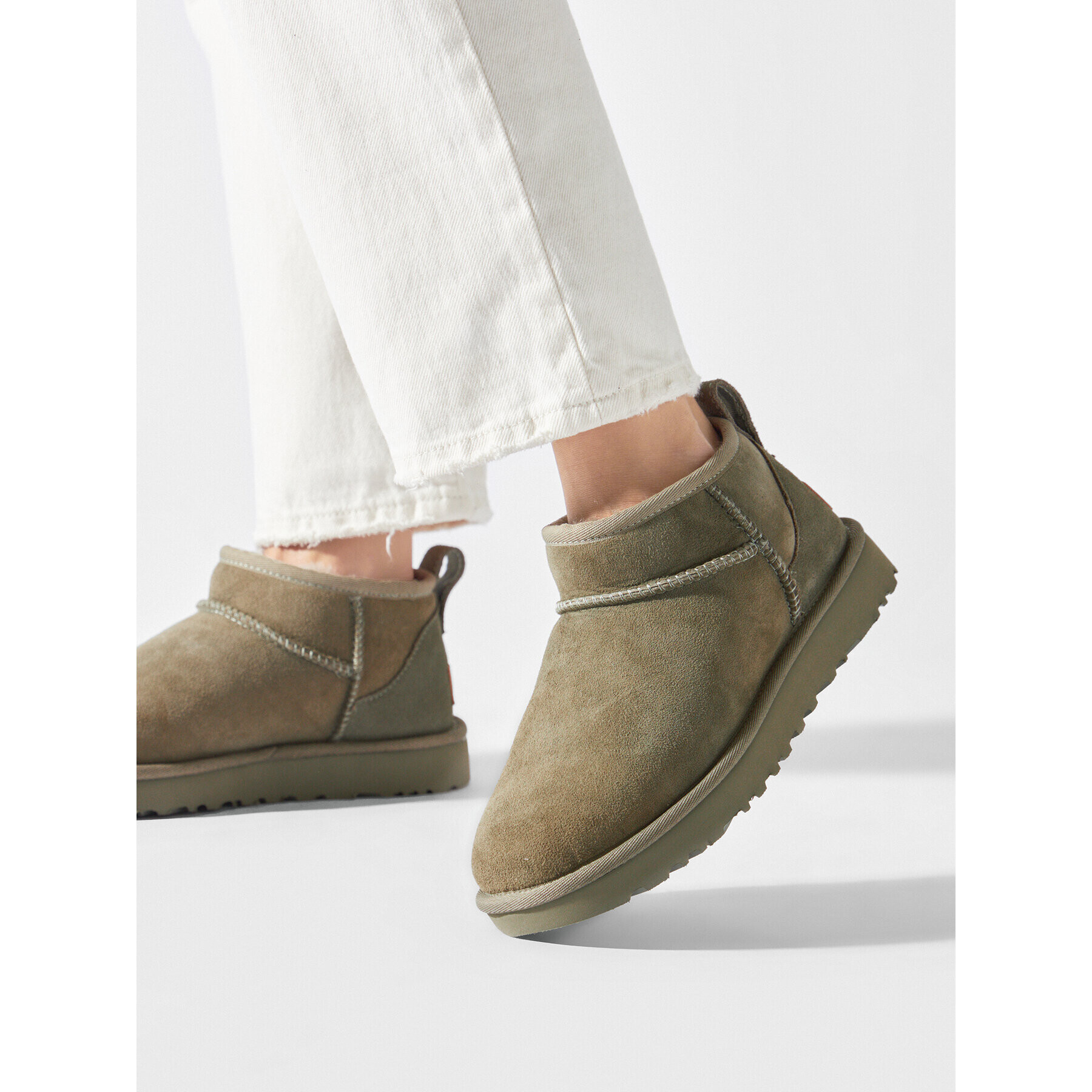 Ugg Обувки W Classic Ultra Mini 1116109 Зелен - Pepit.bg