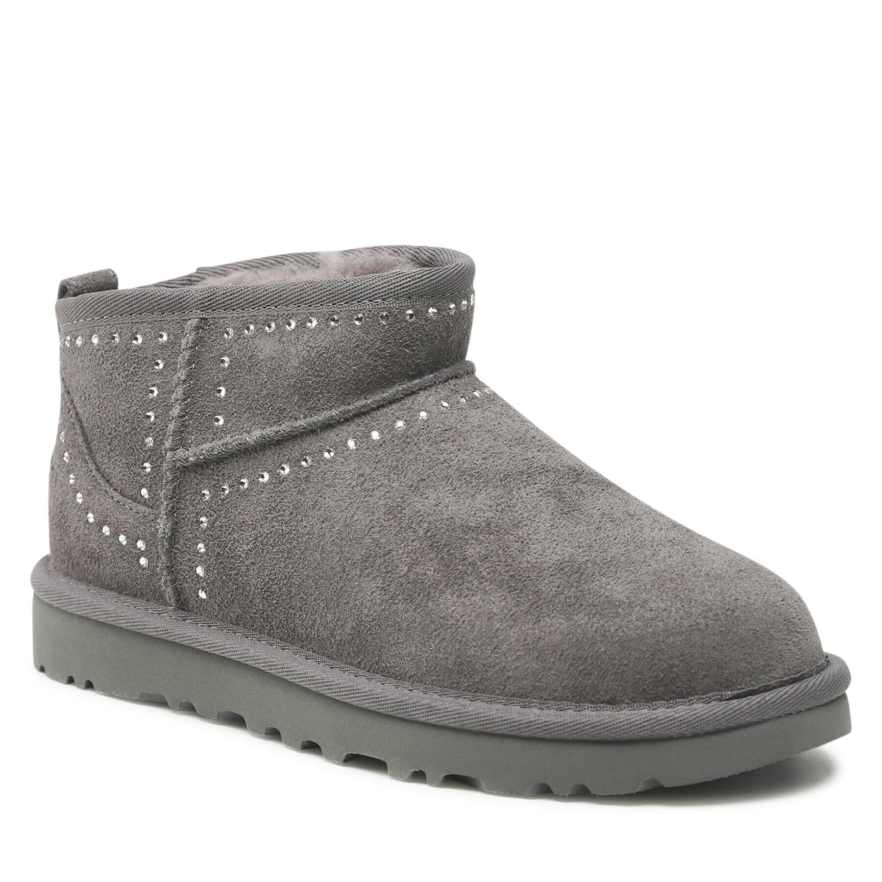 Ugg Обувки W Classic Ultra Mini Bling 1119871 Сив - Pepit.bg
