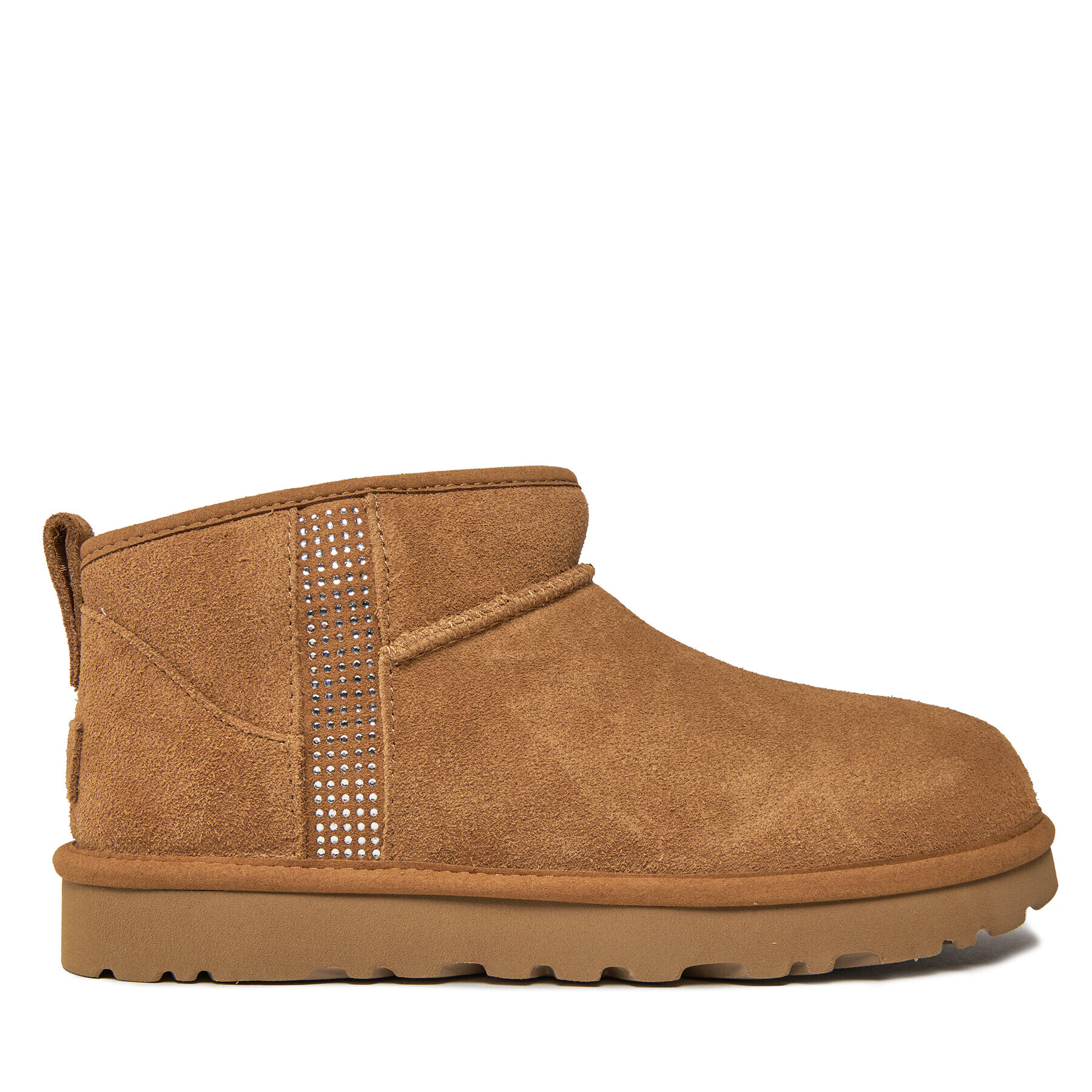 Ugg Обувки W Classic Ultra Mini Bling 1153777 Кафяв - Pepit.bg