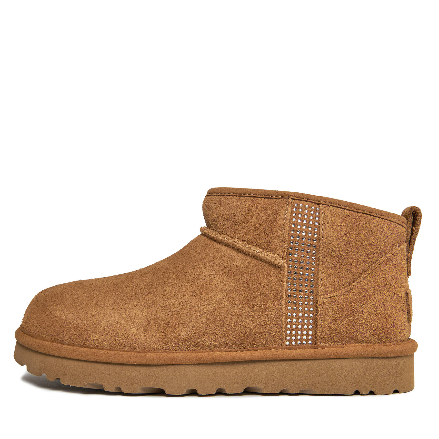 Ugg Обувки W Classic Ultra Mini Bling 1153777 Кафяв - Pepit.bg