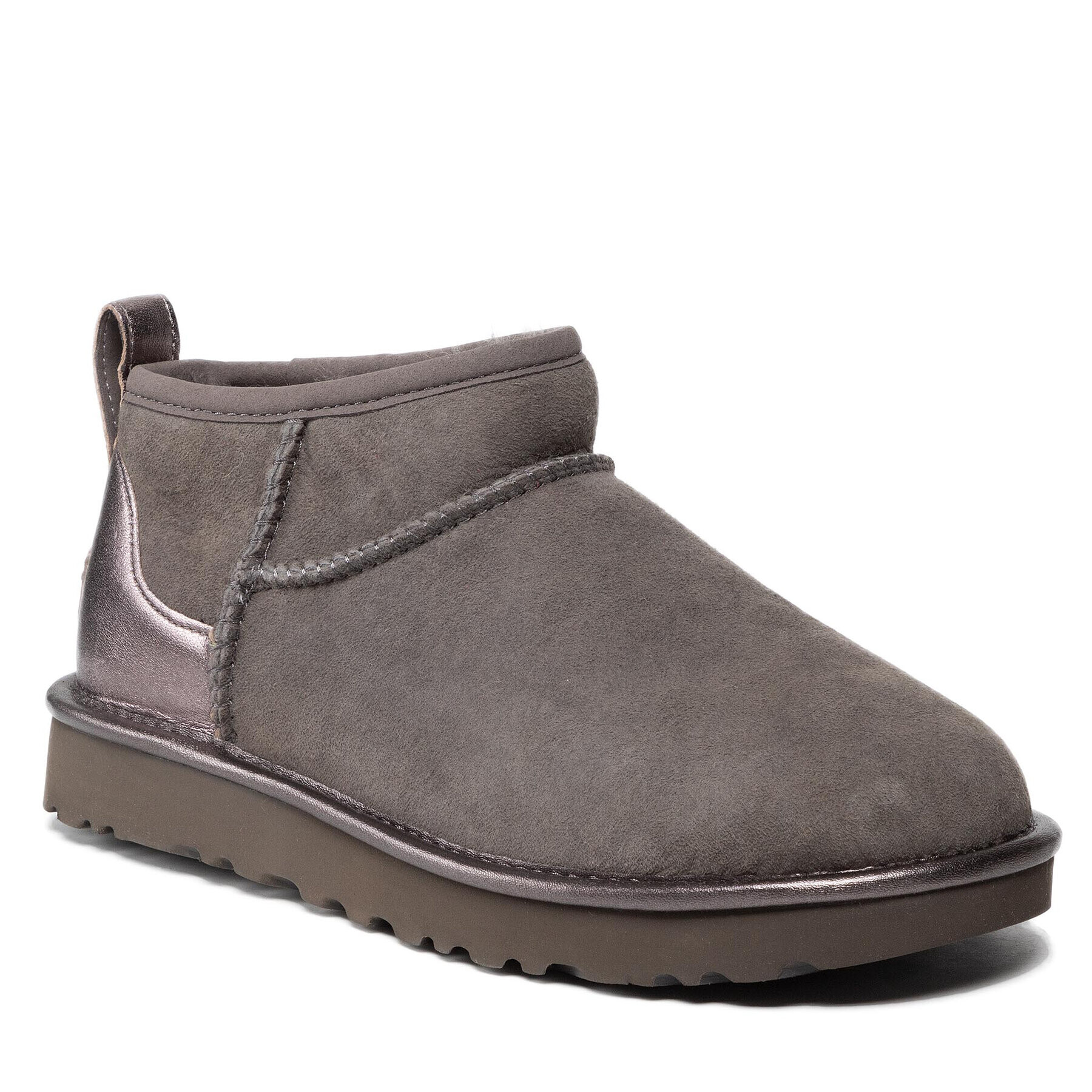 Ugg Обувки W Classic Ultra Mini Shine 1123634 Сив - Pepit.bg