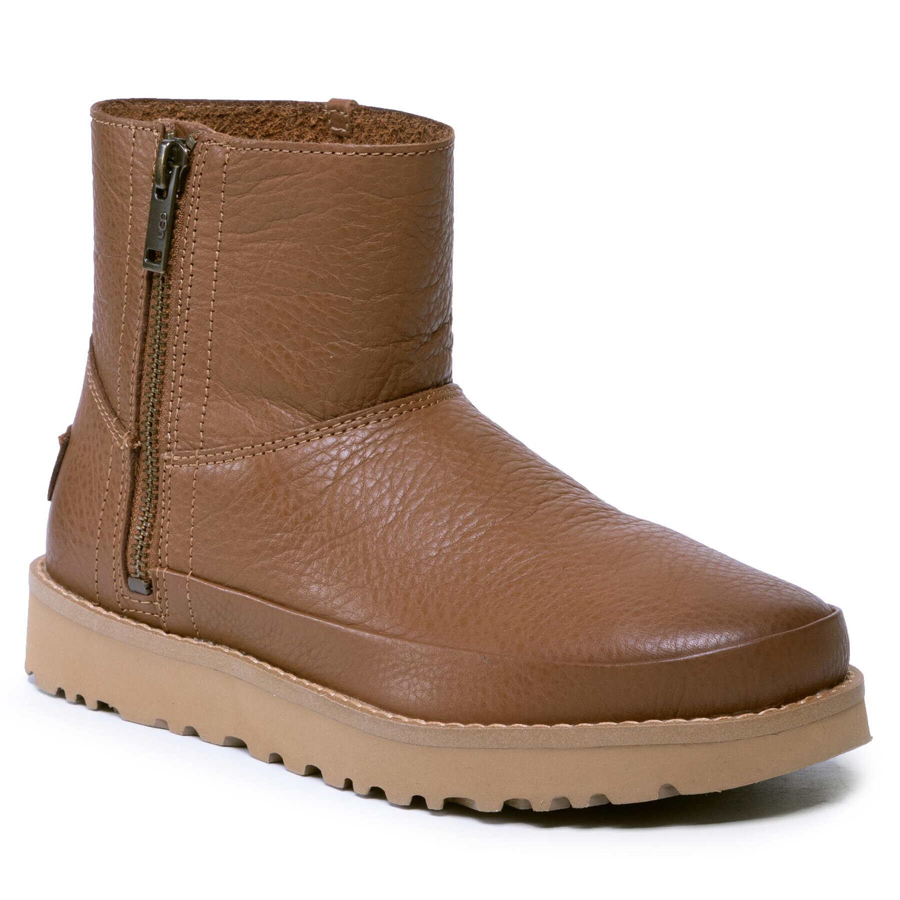 Ugg Обувки W Deconstructed Mini Zip 1123571 Кафяв - Pepit.bg
