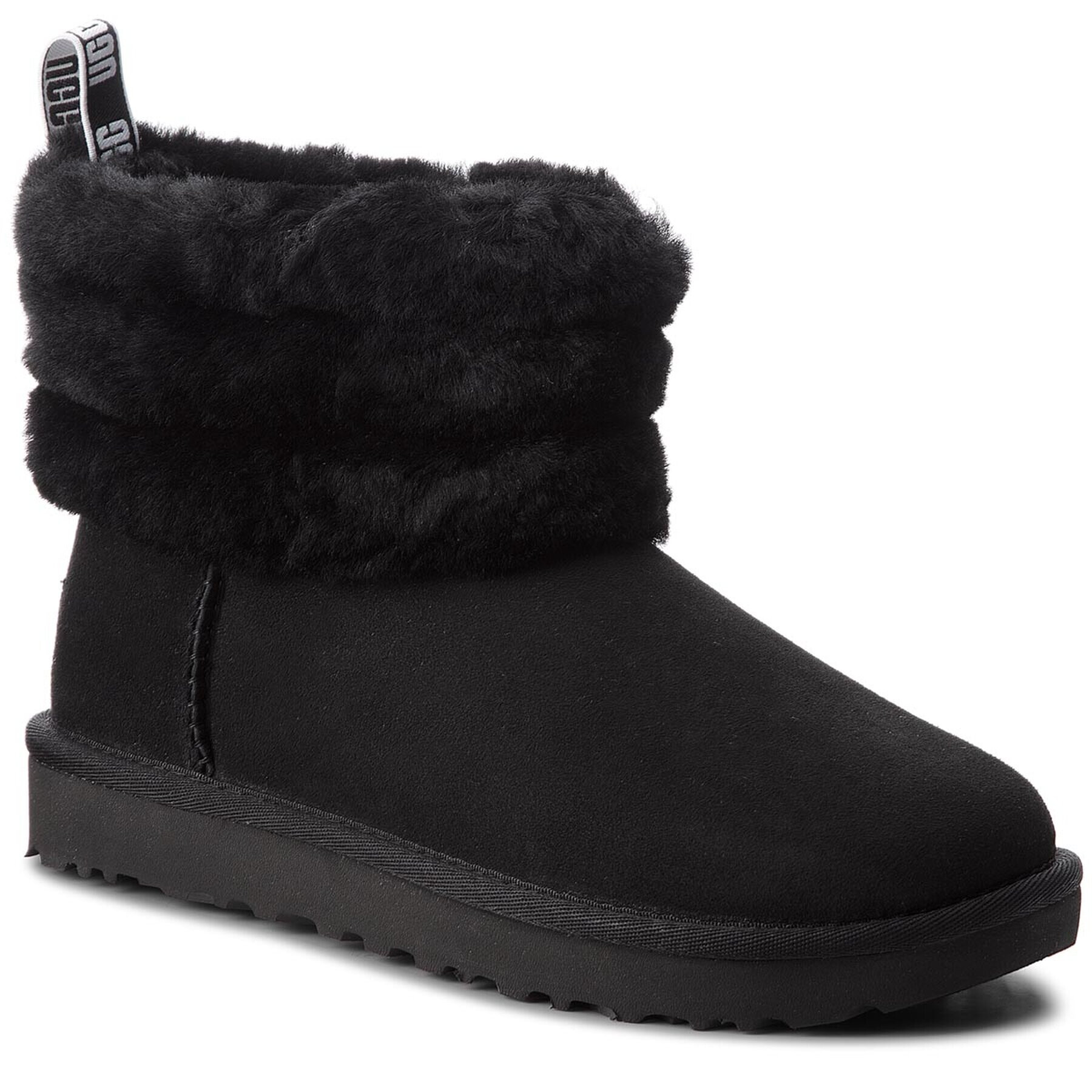 Ugg Обувки W Fluff Mini 1098533 Черен - Pepit.bg