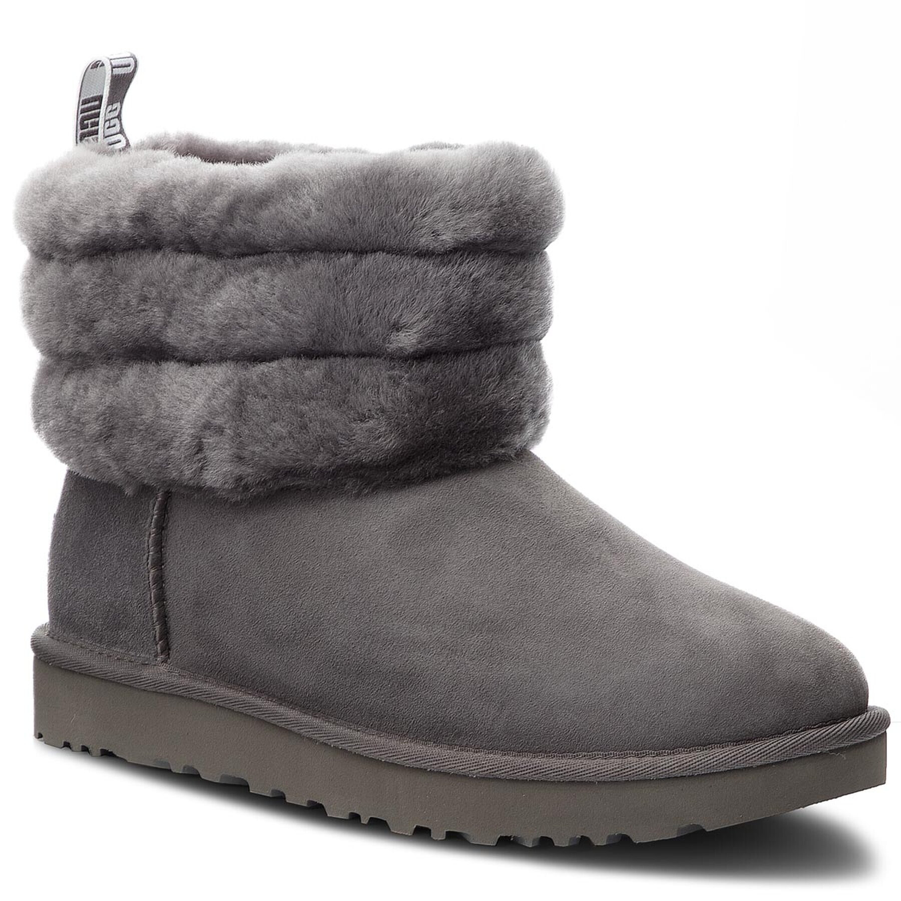Ugg Обувки W Fluff Mini 1098533 Сив - Pepit.bg
