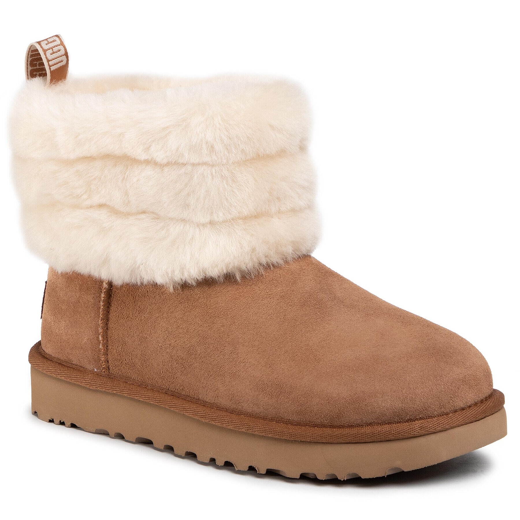 Ugg Обувки W Fluff Mini Quilted 1098533 Кафяв - Pepit.bg