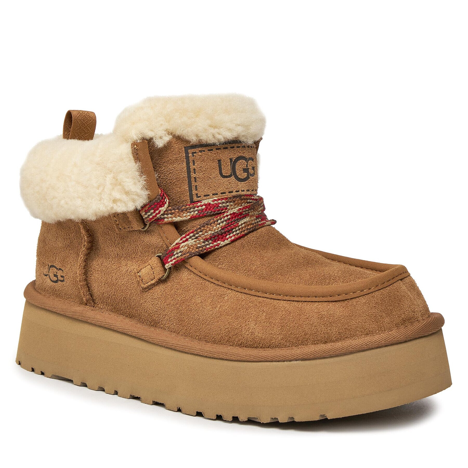 Ugg Обувки W Funkarra Cabin Cuff 1143954 Кафяв - Pepit.bg