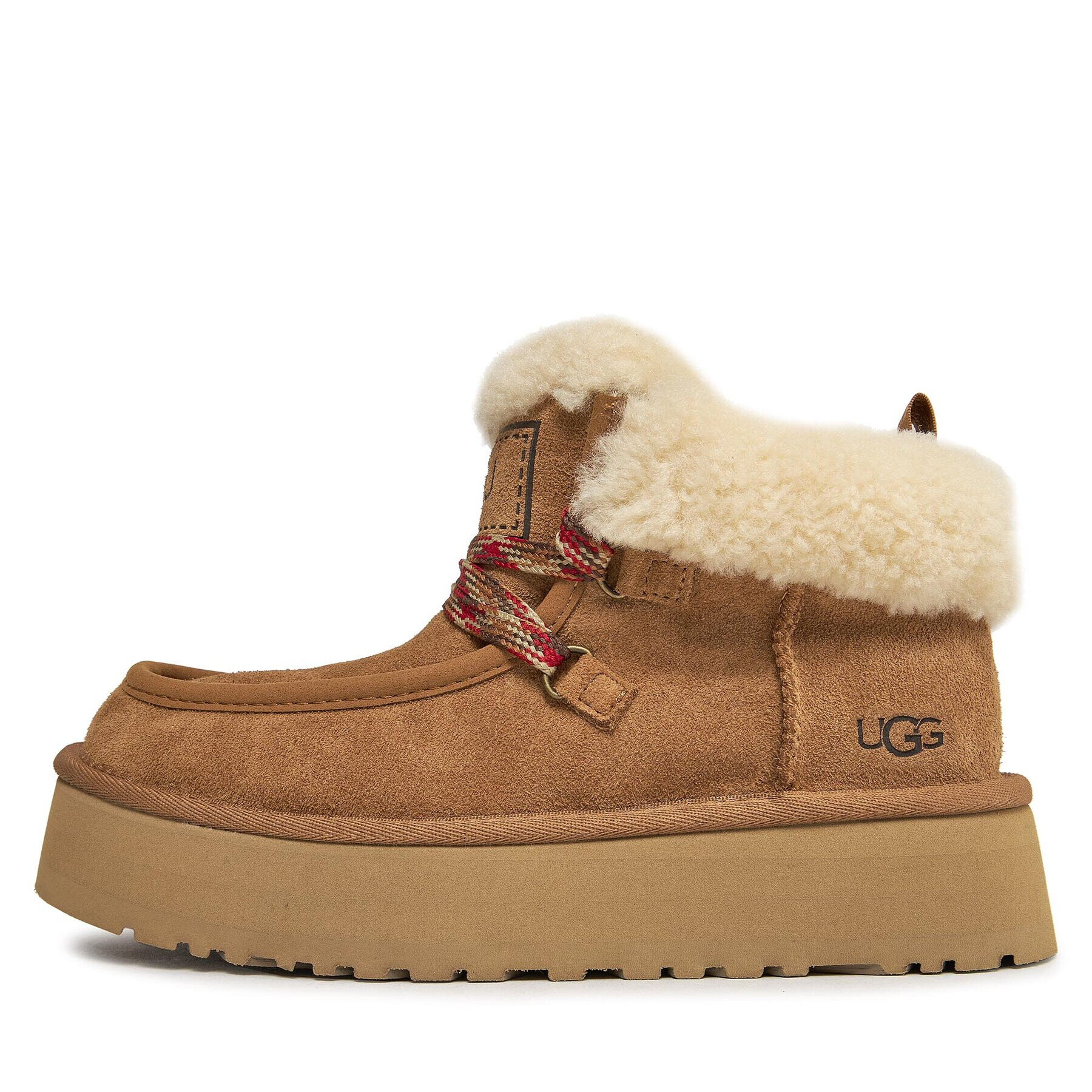 Ugg Обувки W Funkarra Cabin Cuff 1143954 Кафяв - Pepit.bg