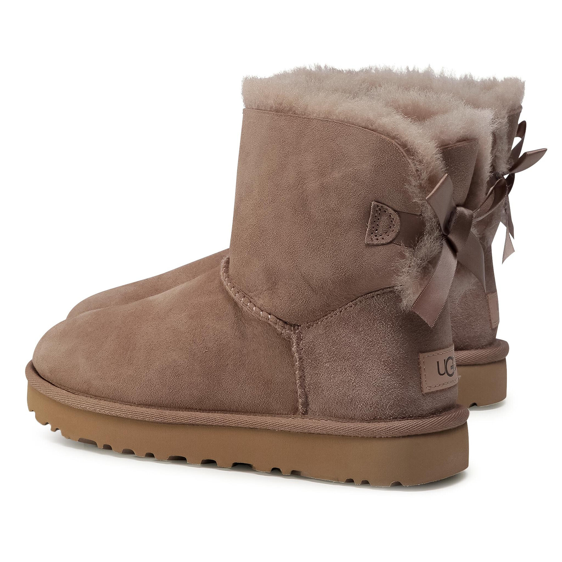 Ugg Обувки W Mini Bailey Bow II 1016501 Кафяв - Pepit.bg