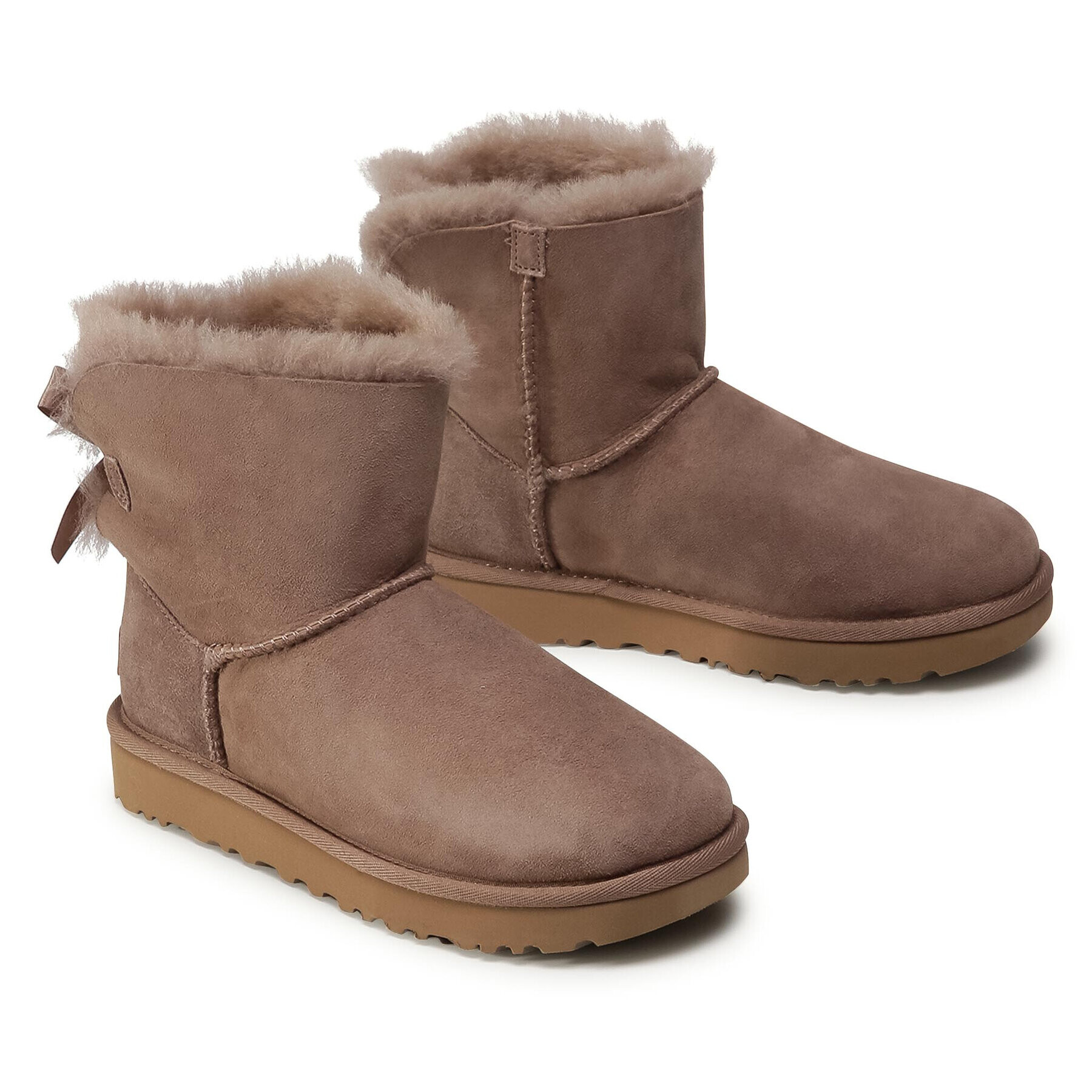 Ugg Обувки W Mini Bailey Bow II 1016501 Кафяв - Pepit.bg