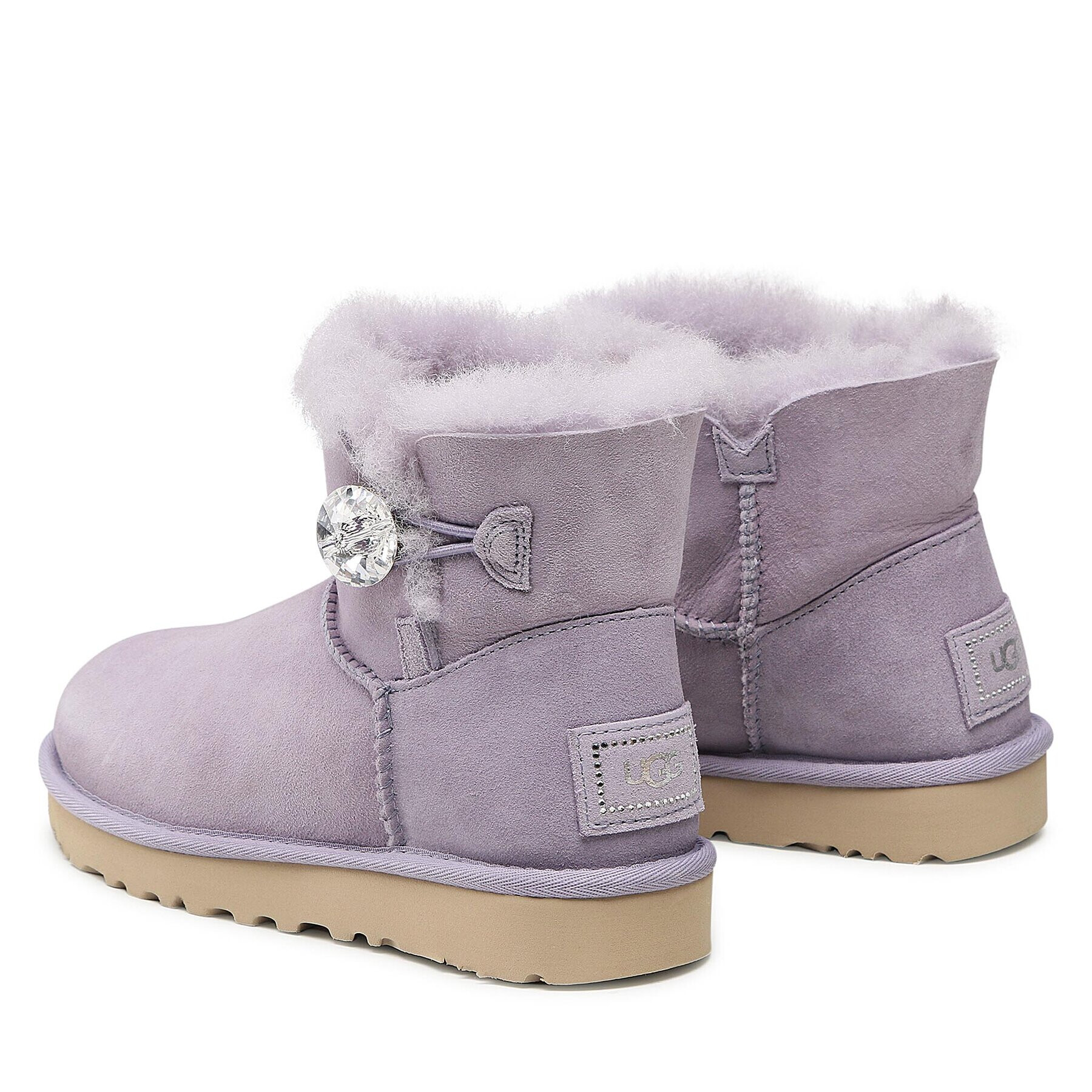 Ugg Обувки W Mini Bailey Button Bling 1016554 Виолетов - Pepit.bg