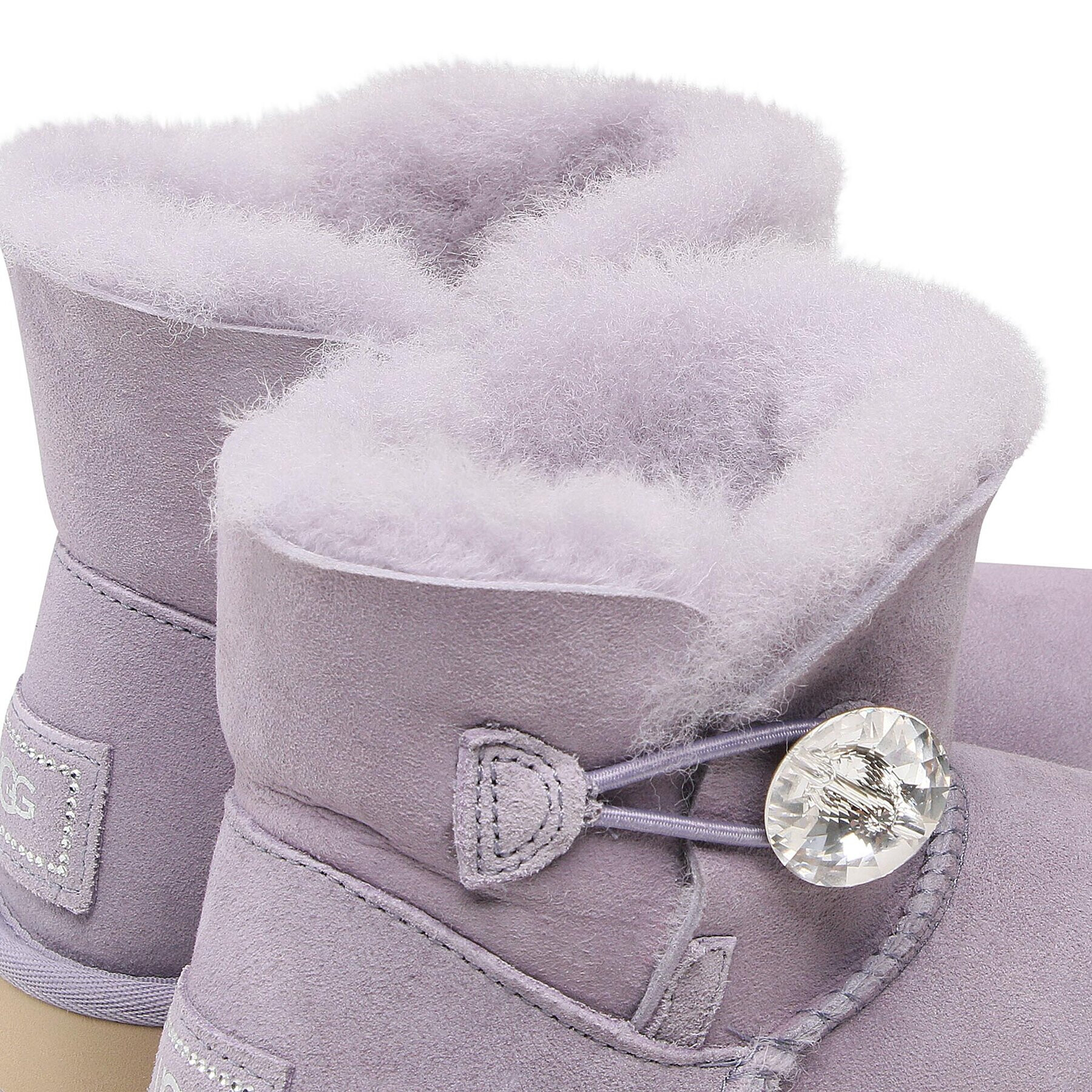 Ugg Обувки W Mini Bailey Button Bling 1016554 Виолетов - Pepit.bg