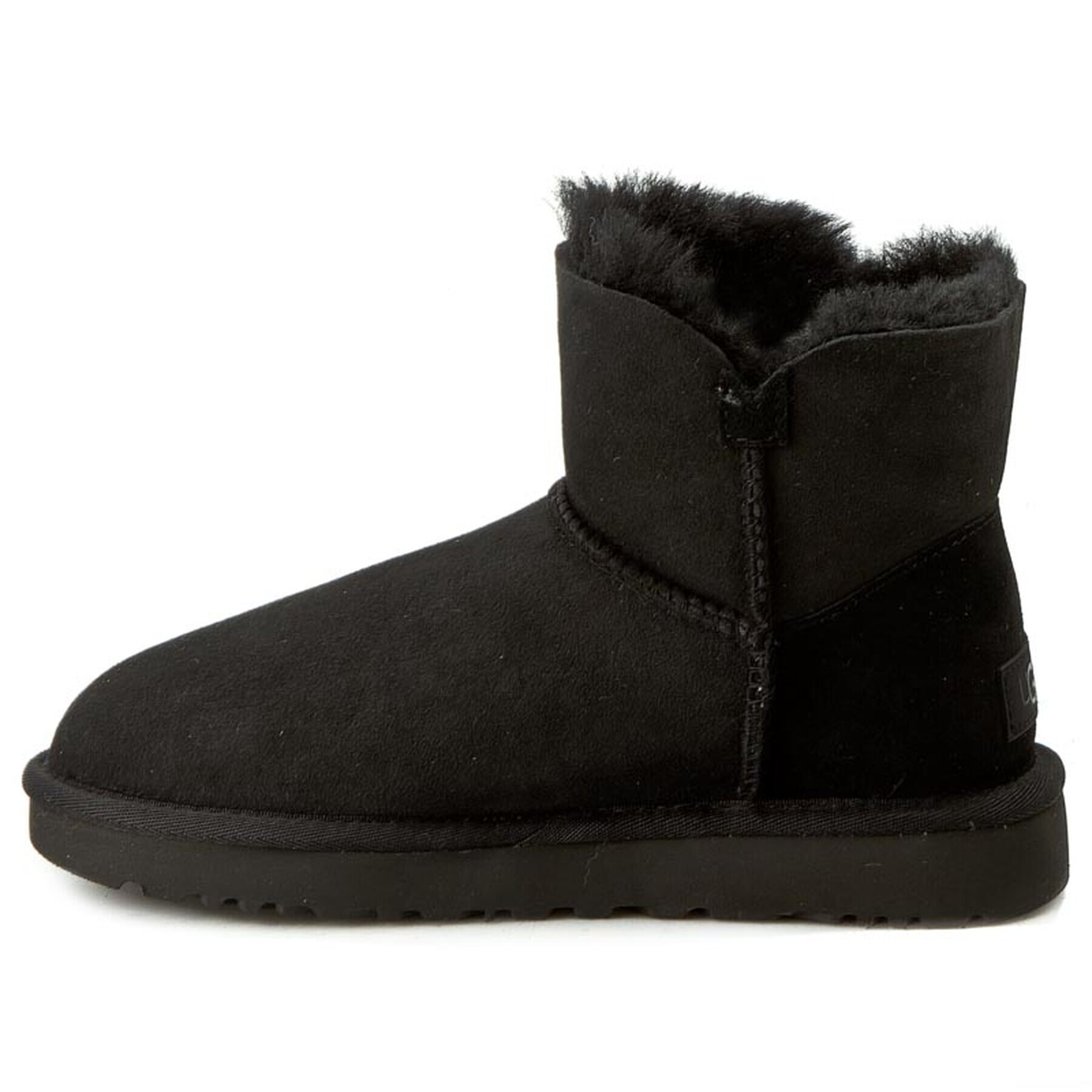 Ugg Апрески W Mini Bailey Button II 1016422 Черен - Pepit.bg