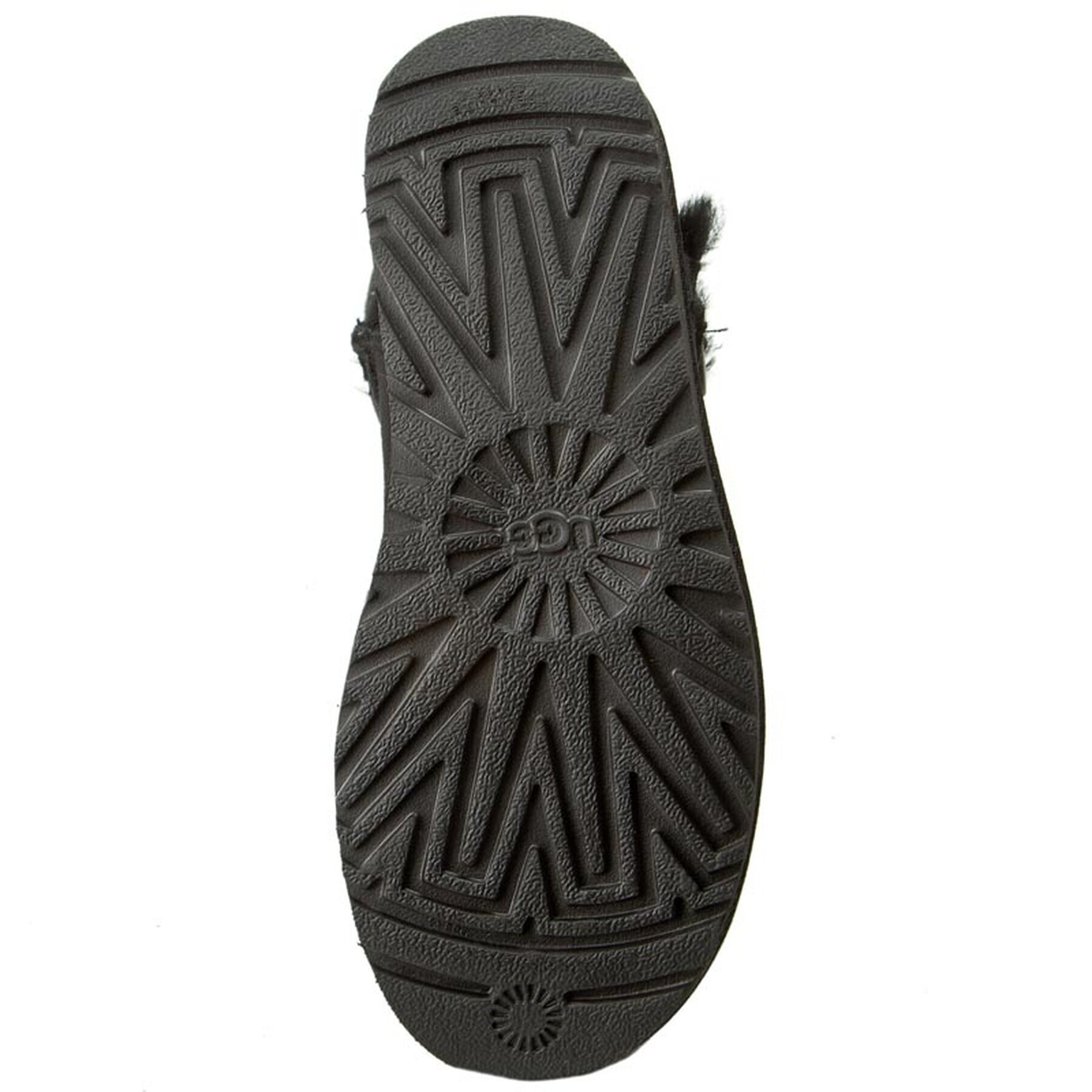 Ugg Апрески W Mini Bailey Button II 1016422 Черен - Pepit.bg