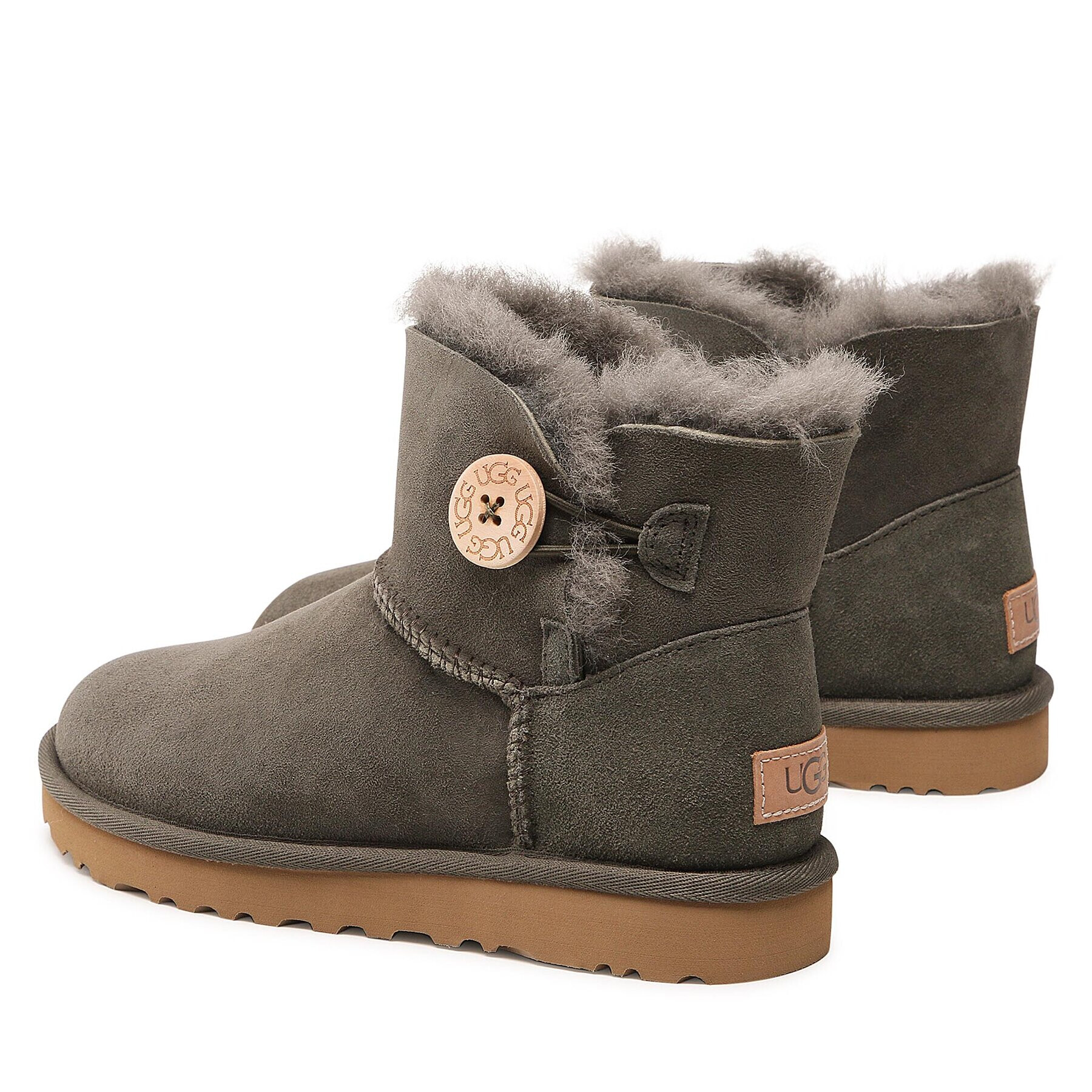 Ugg Обувки W Mini Bailey Button II 1016422 Зелен - Pepit.bg