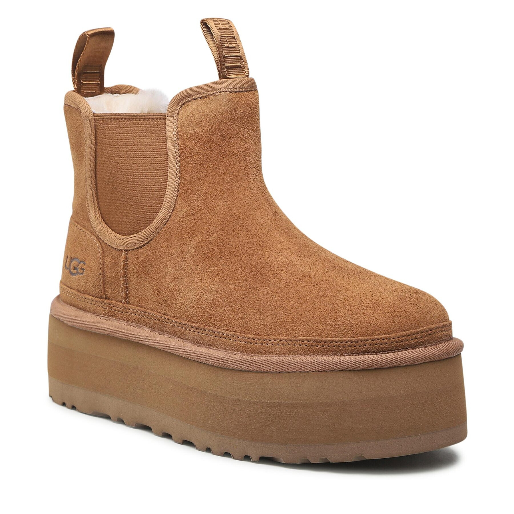 Ugg Обувки W Neumel Platform Chelsea 1134526 Кафяв - Pepit.bg