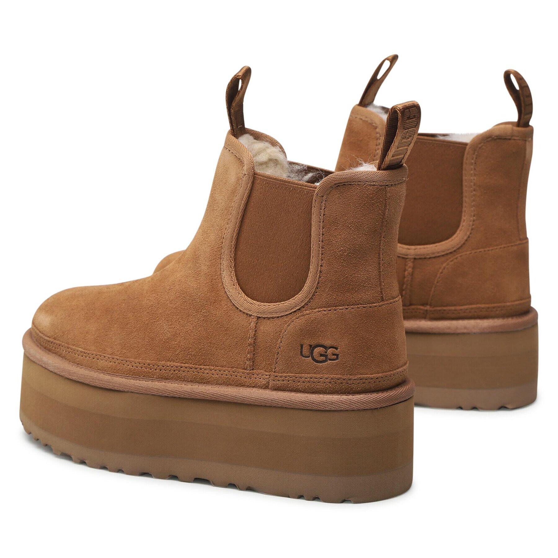 Ugg Обувки W Neumel Platform Chelsea 1134526 Кафяв - Pepit.bg