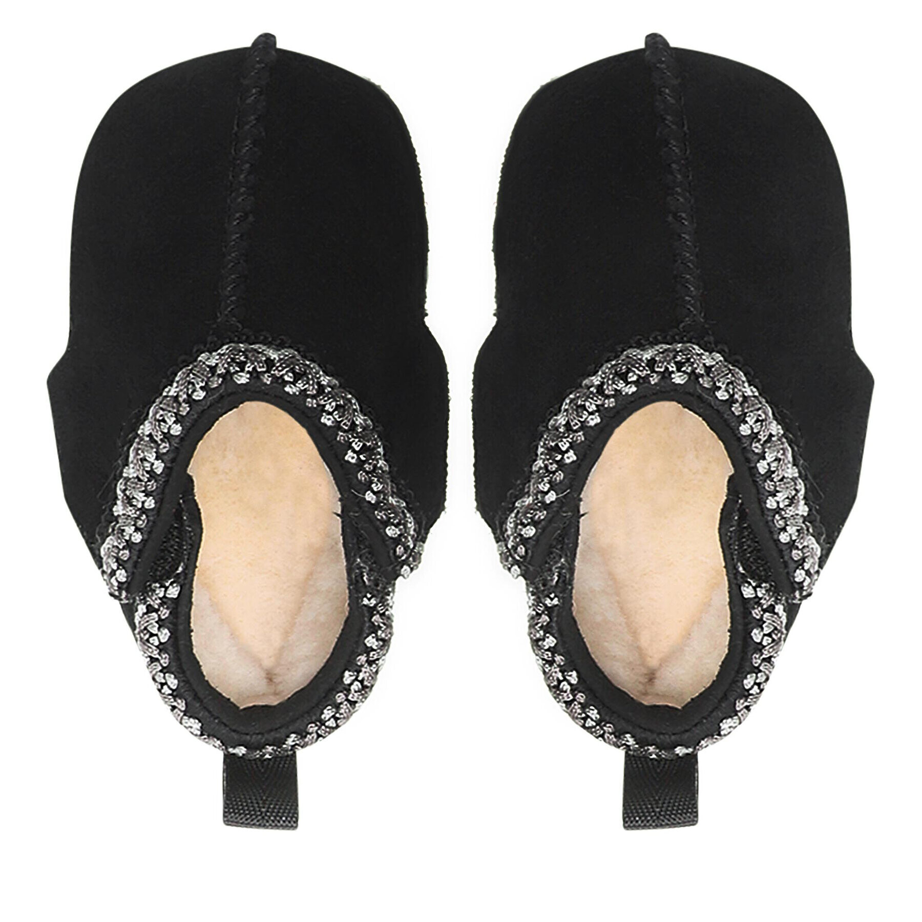 Ugg Пантофи I Baby Tasman 1130359I Черен - Pepit.bg