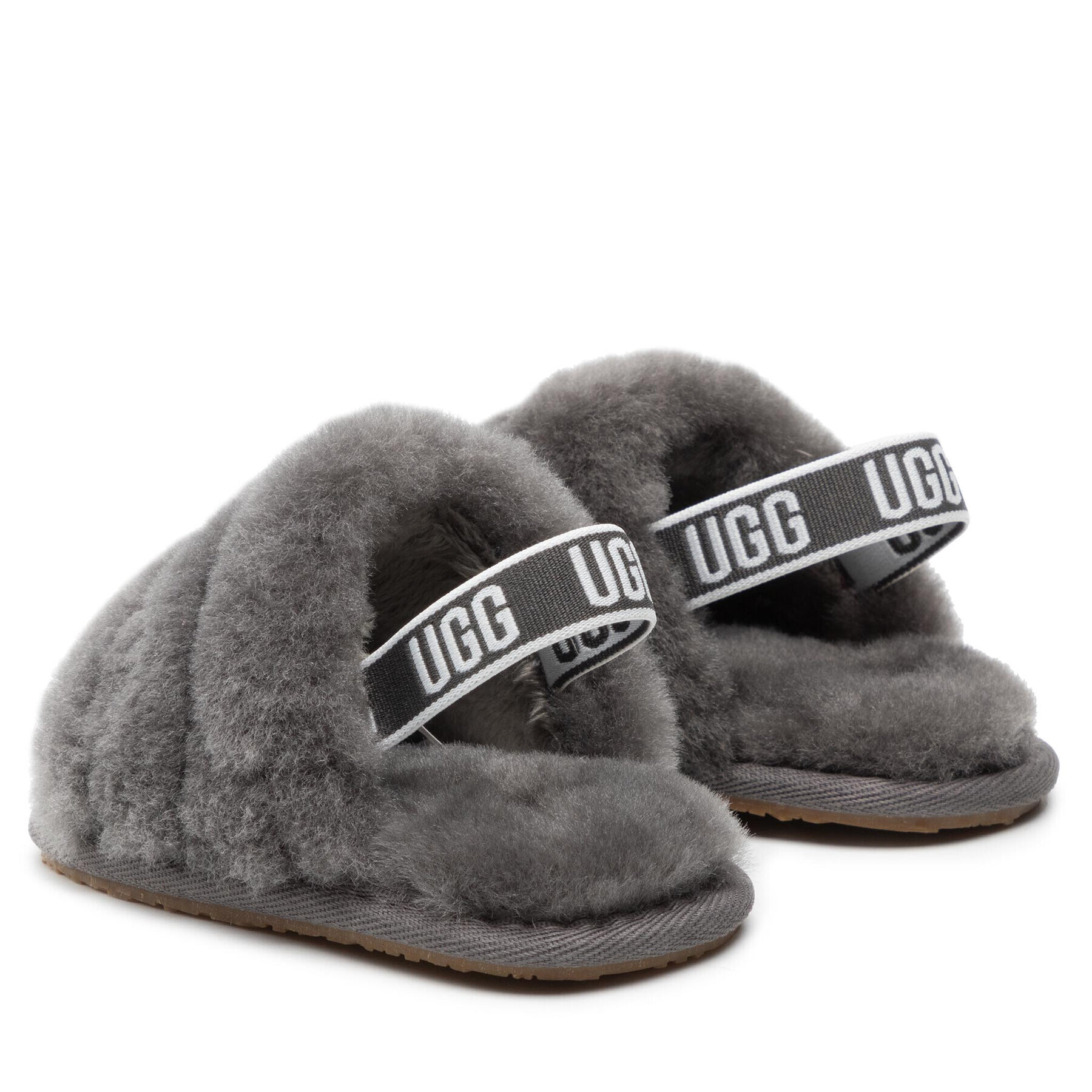 Ugg Пантофи I Fluff Yeah Slide And Lovey 1124941I Сив - Pepit.bg