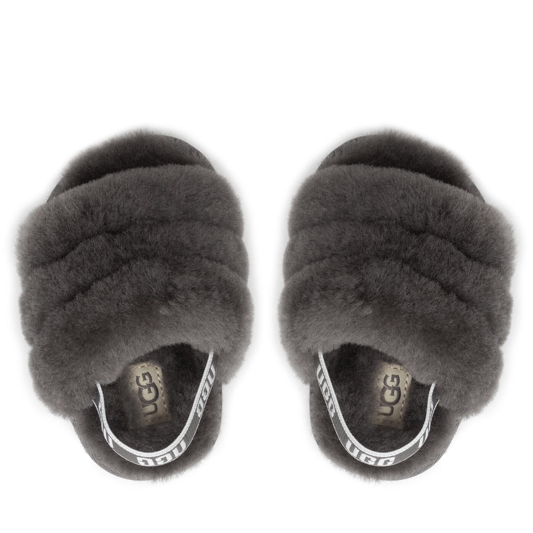 Ugg Пантофи I Fluff Yeah Slide And Lovey 1124941I Сив - Pepit.bg