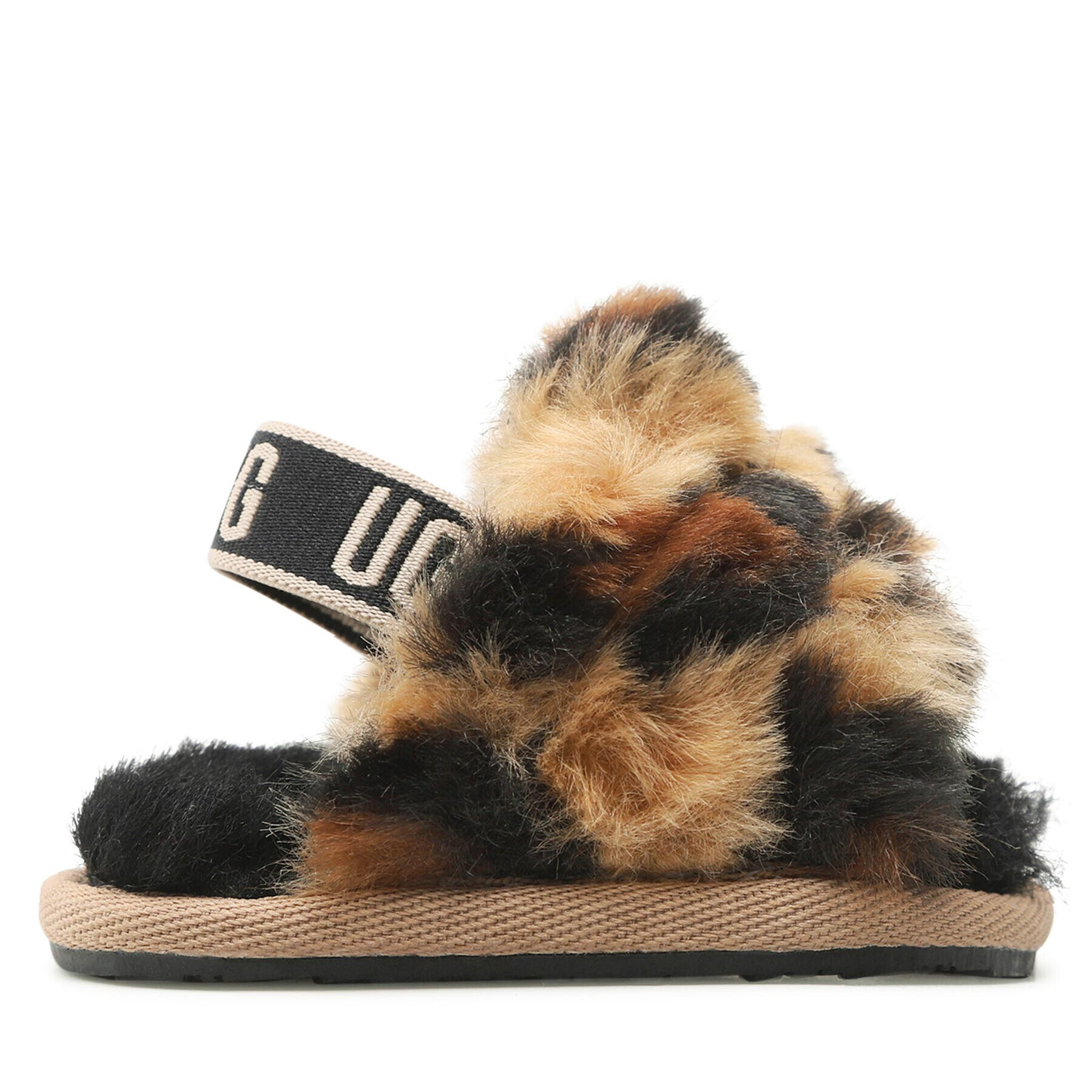 Ugg Пантофи I Fluff Yeah Slide Spotty 1134955I Кафяв - Pepit.bg