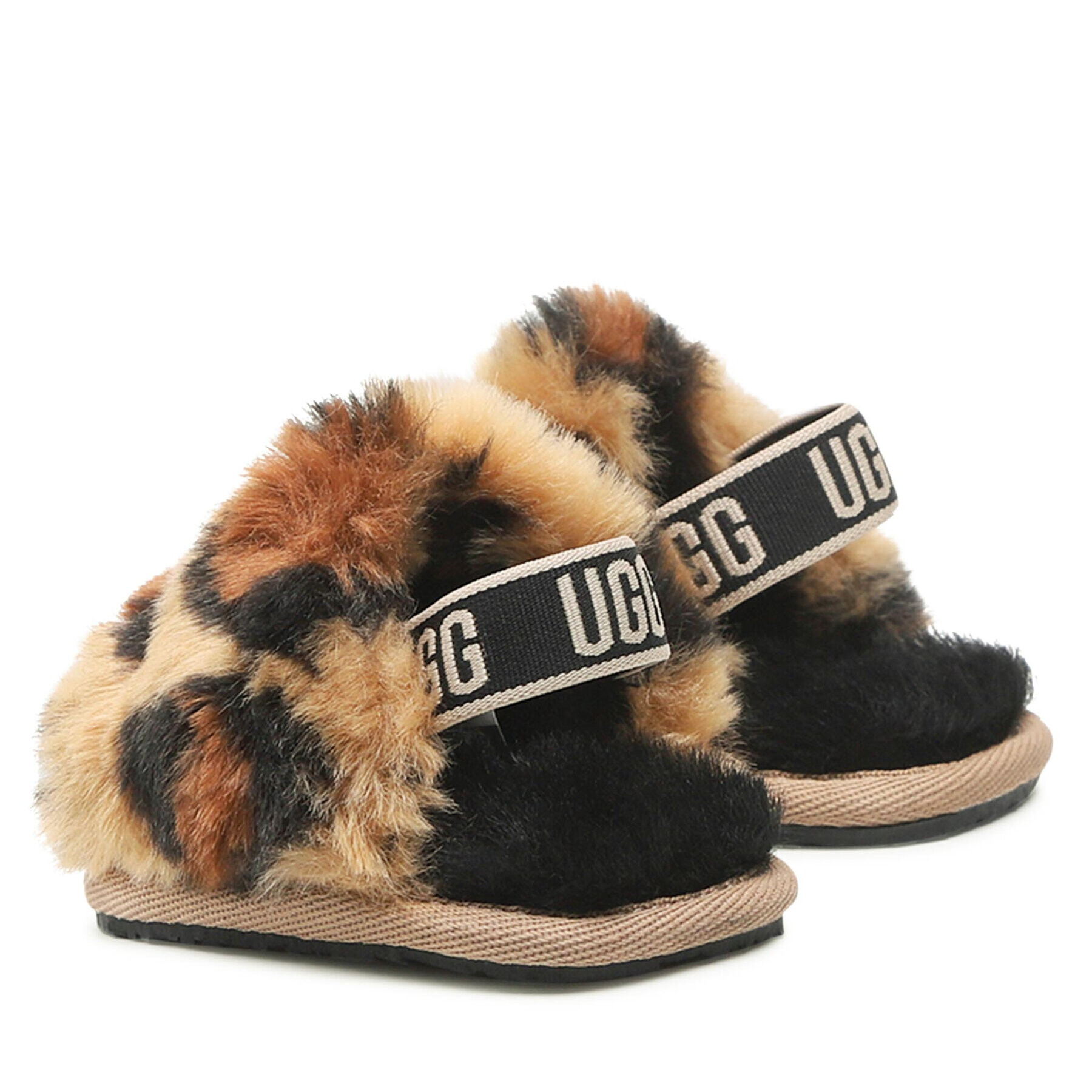 Ugg Пантофи I Fluff Yeah Slide Spotty 1134955I Кафяв - Pepit.bg