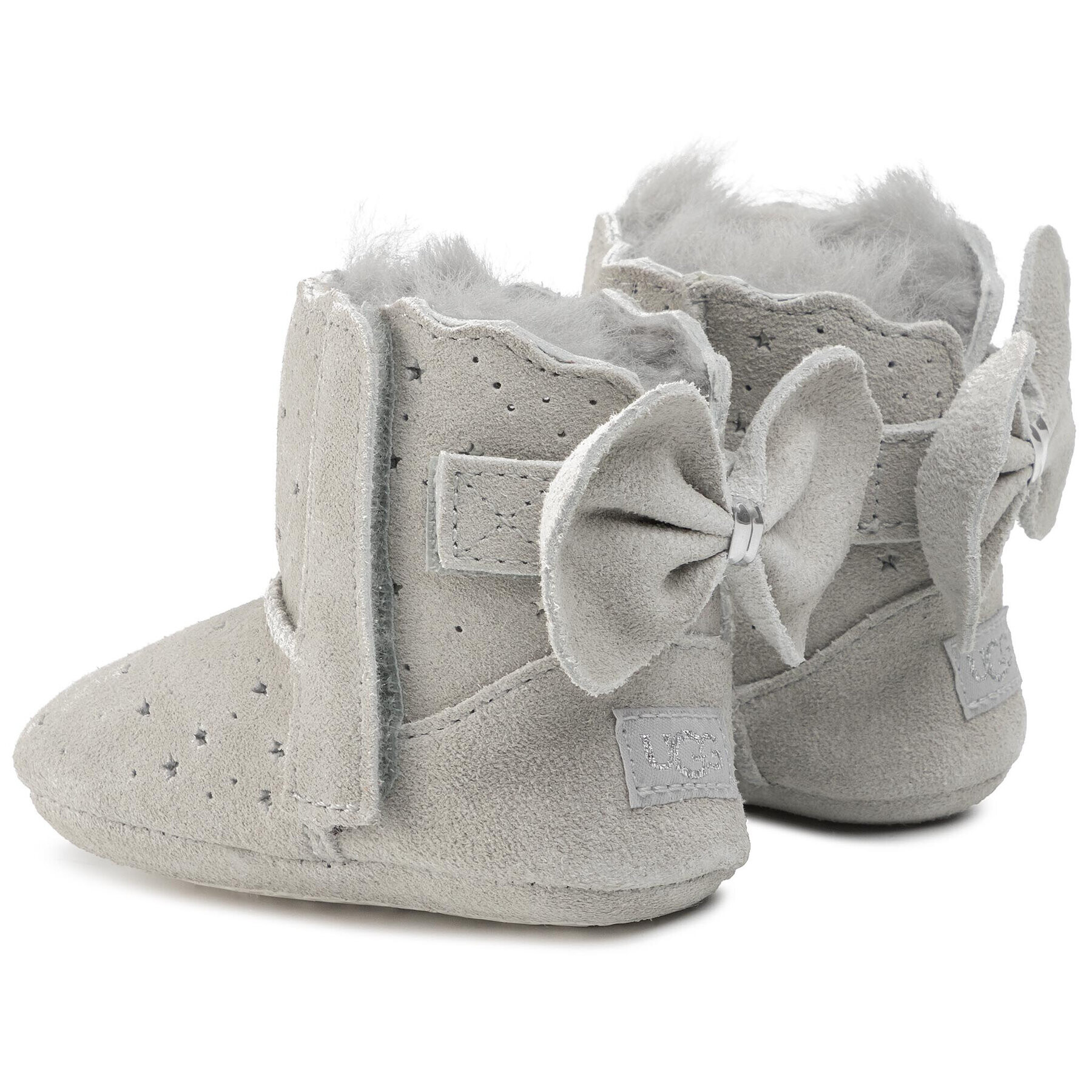 Ugg Пантофи I Jesse Bow II Starry Lite 1107154I Сив - Pepit.bg
