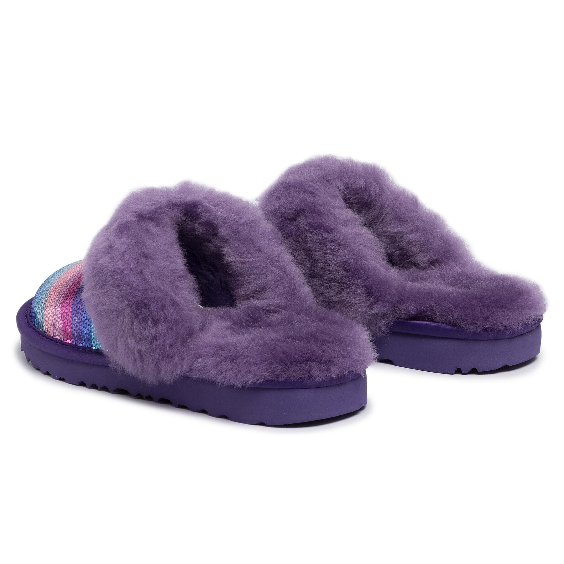 Ugg Пантофи K Cozy II Rainbow 1103585K Виолетов - Pepit.bg