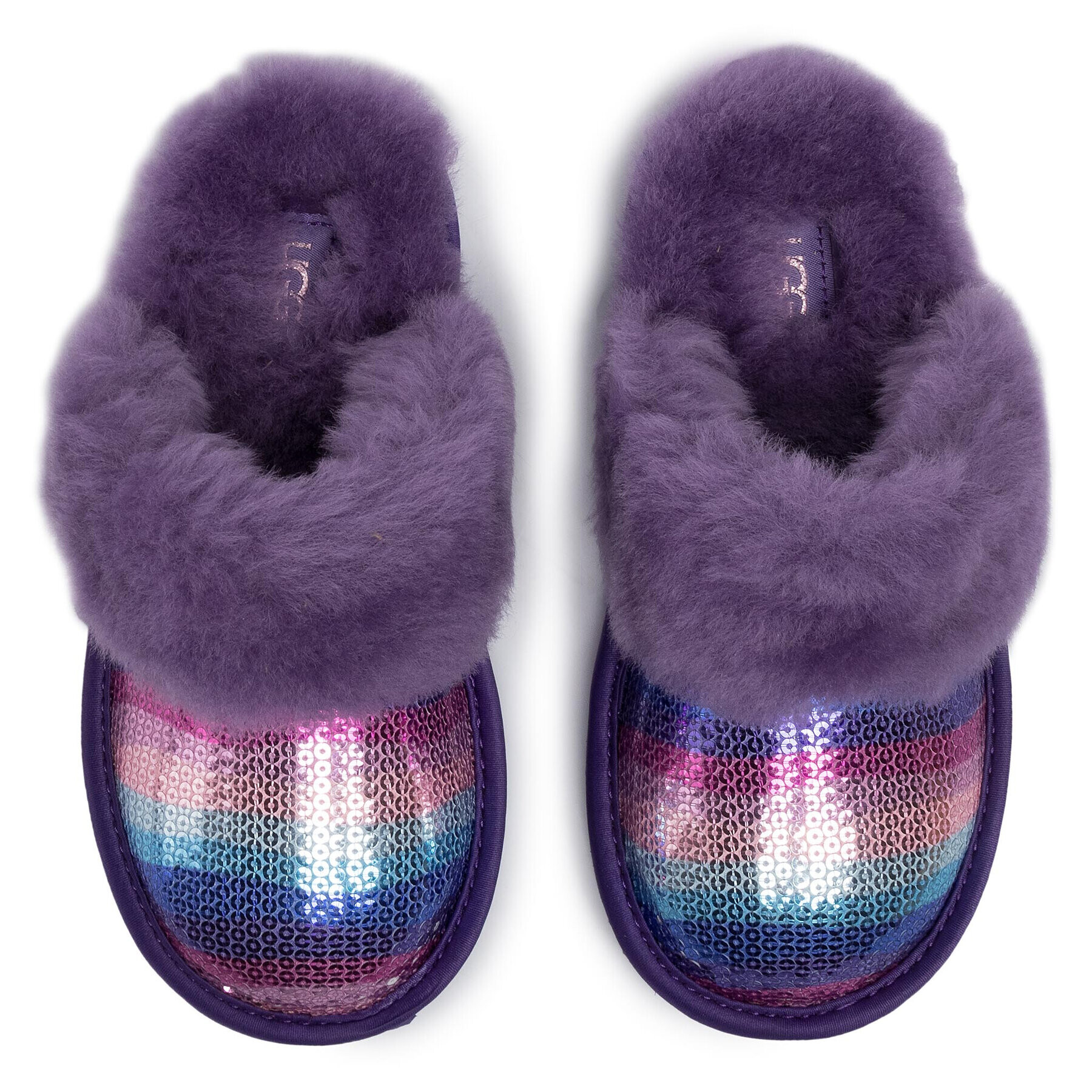 Ugg Пантофи K Cozy II Rainbow 1103585K Виолетов - Pepit.bg