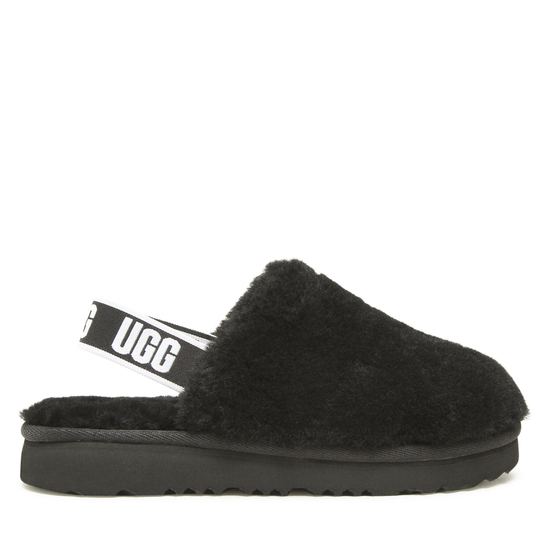 Ugg Пантофи K Fluff Yeah Clog 1123633K Черен - Pepit.bg