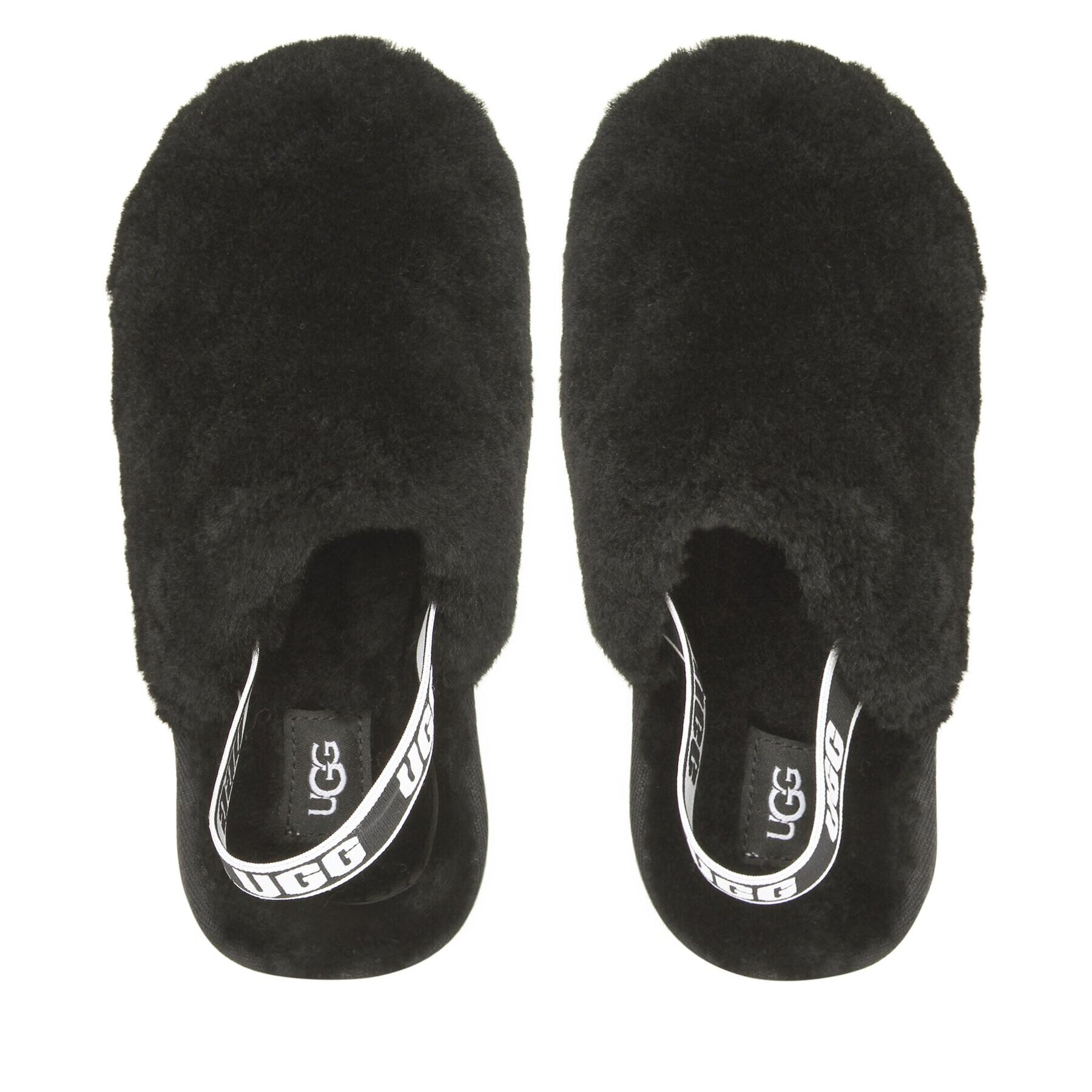 Ugg Пантофи K Fluff Yeah Clog 1123633K Черен - Pepit.bg