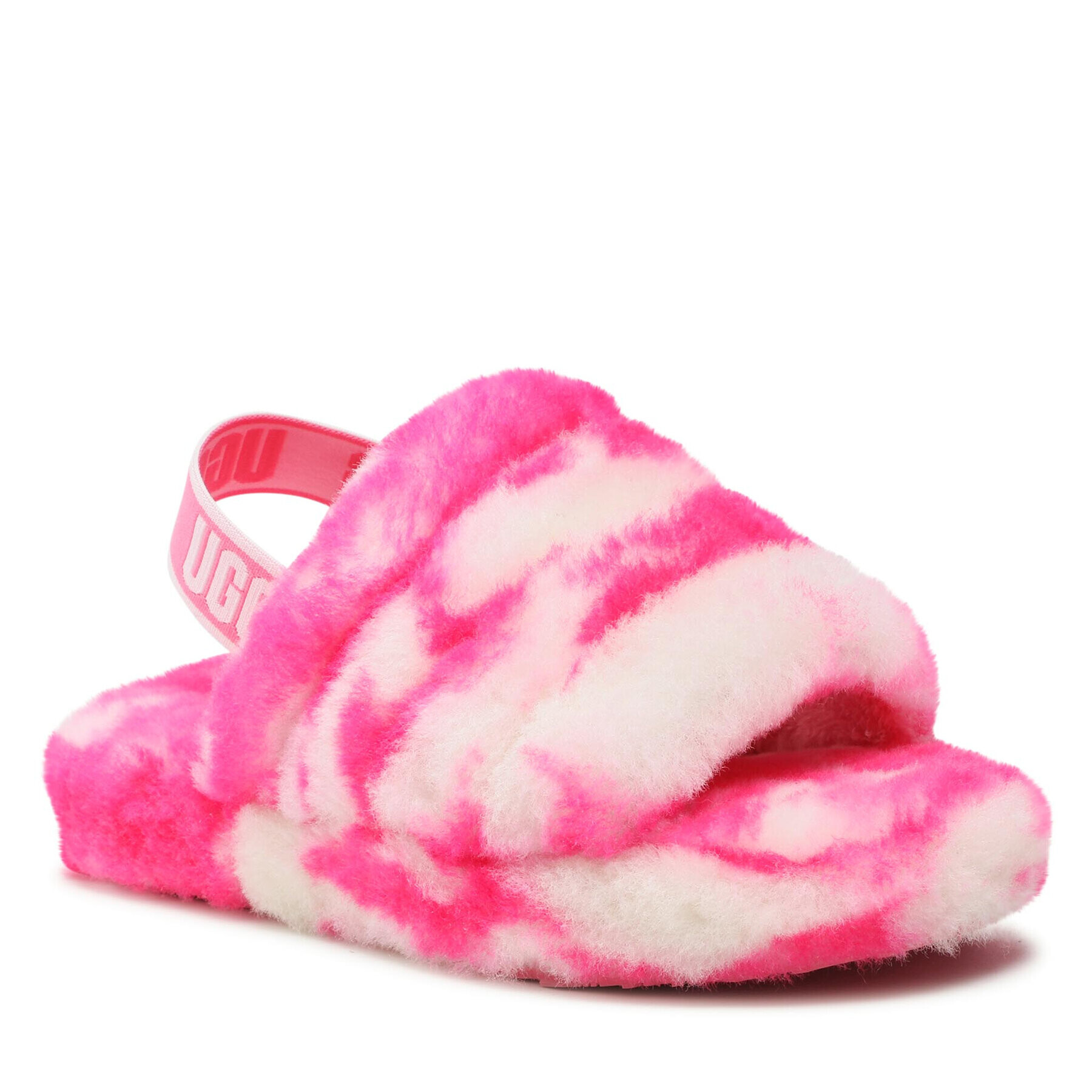 Ugg Пантофи K Fluff Yeah Slide Marble 1123636K Розов - Pepit.bg