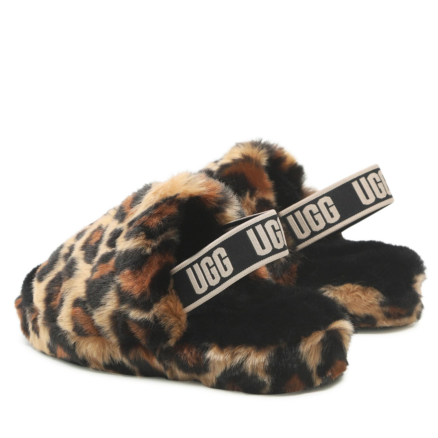 Ugg Пантофи K Fluff Yeah Slide Spotty 1134954K Кафяв - Pepit.bg