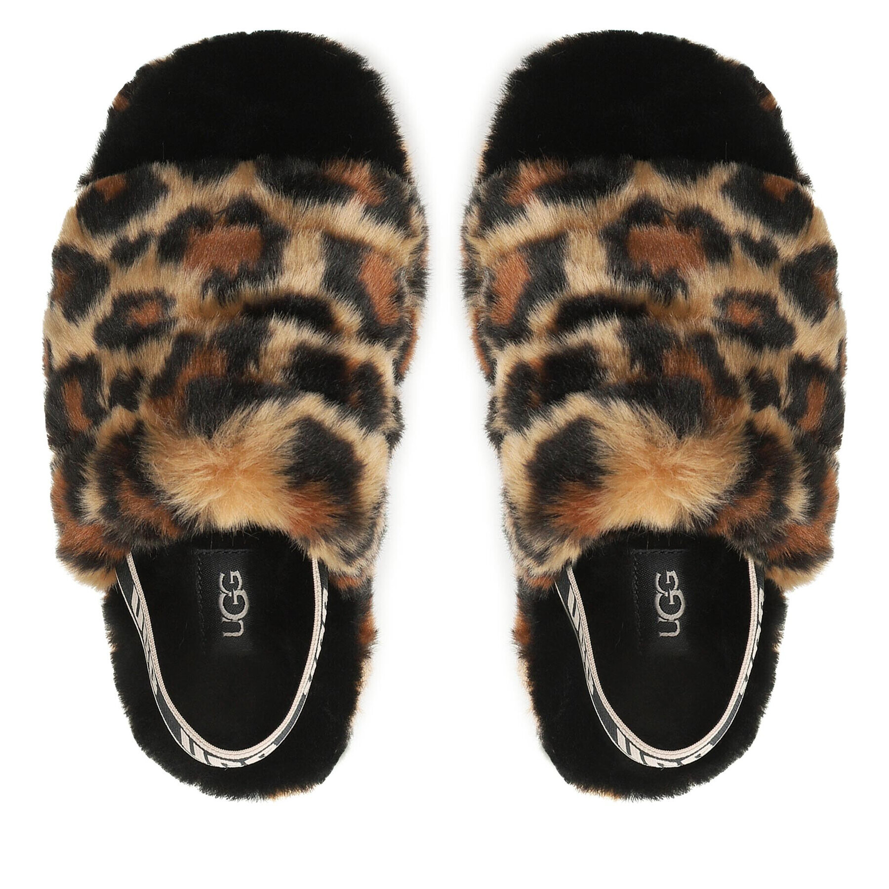 Ugg Пантофи K Fluff Yeah Slide Spotty 1134954K Кафяв - Pepit.bg