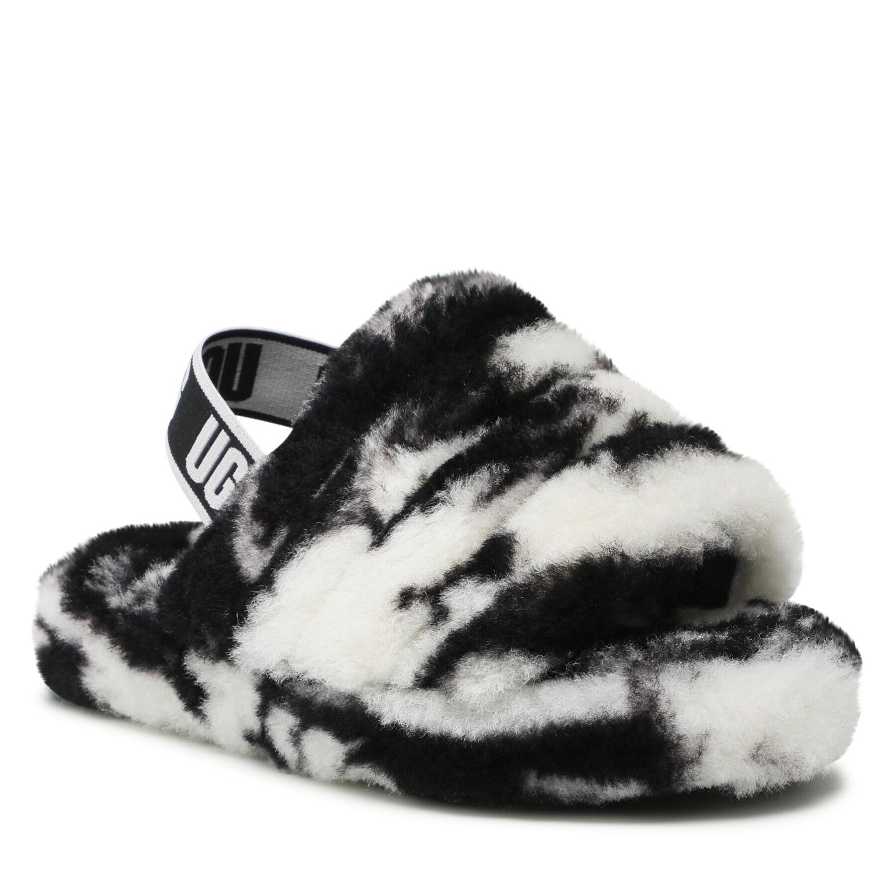 Ugg Пантофи K Fluxx Yeah Slide Marble 1123636K Черен - Pepit.bg