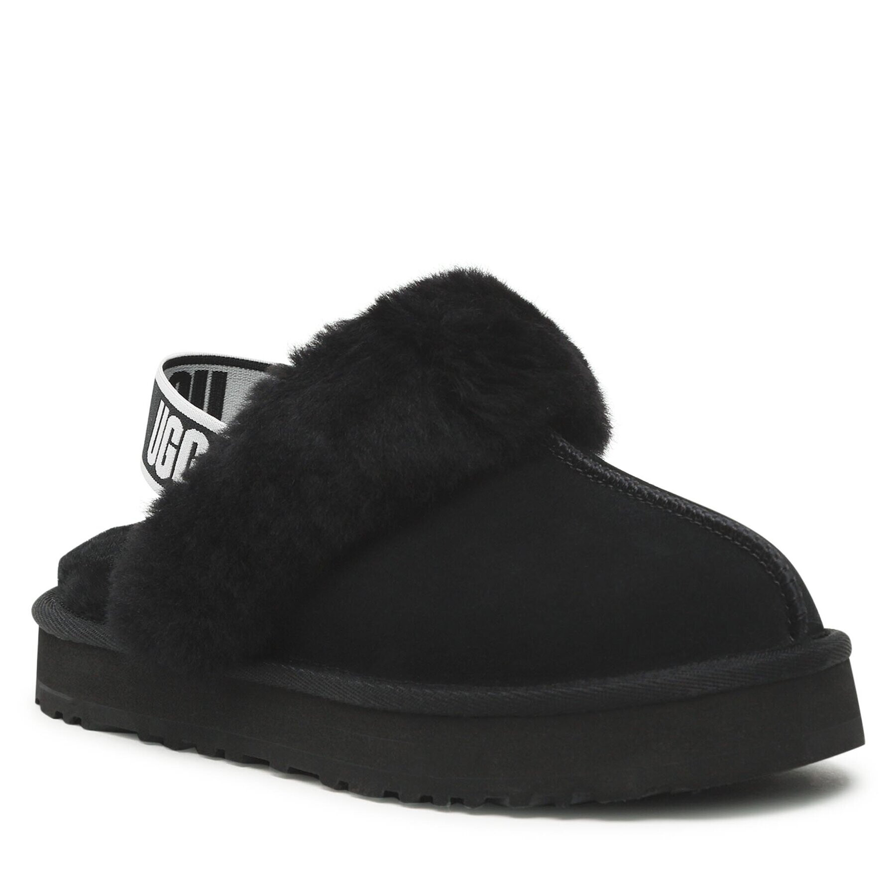 Ugg Пантофи K Funkette 1130395K Черен - Pepit.bg