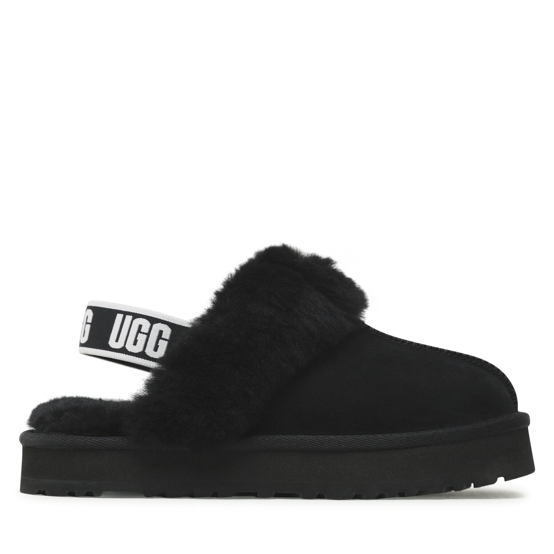 Ugg Пантофи K Funkette 1130395K Черен - Pepit.bg