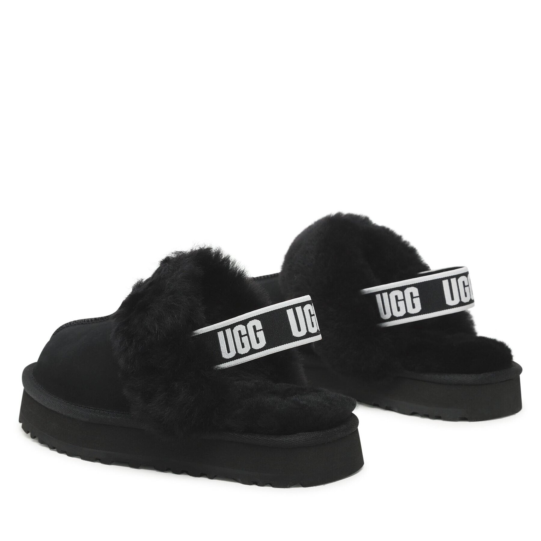 Ugg Пантофи K Funkette 1130395K Черен - Pepit.bg