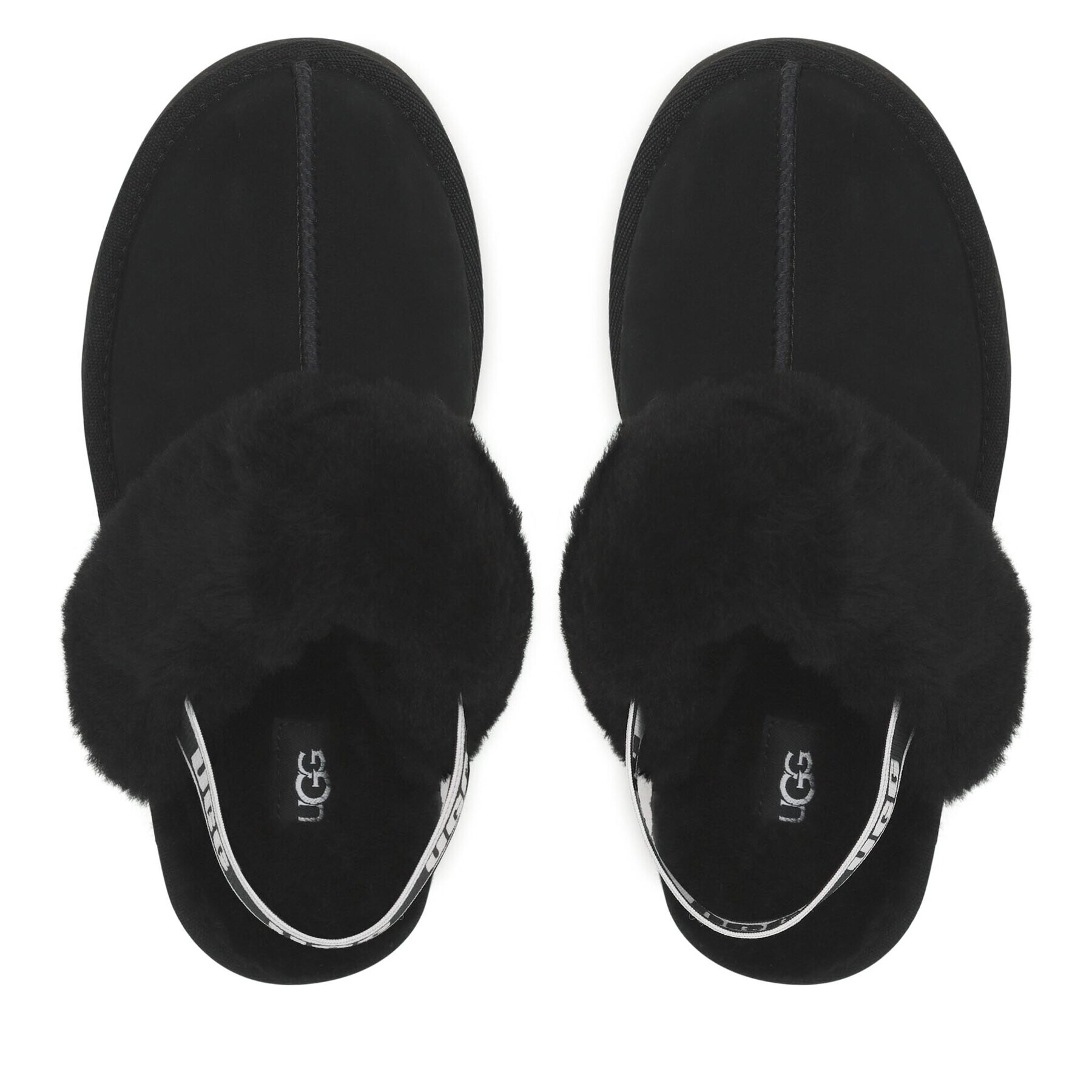 Ugg Пантофи K Funkette 1130395K Черен - Pepit.bg