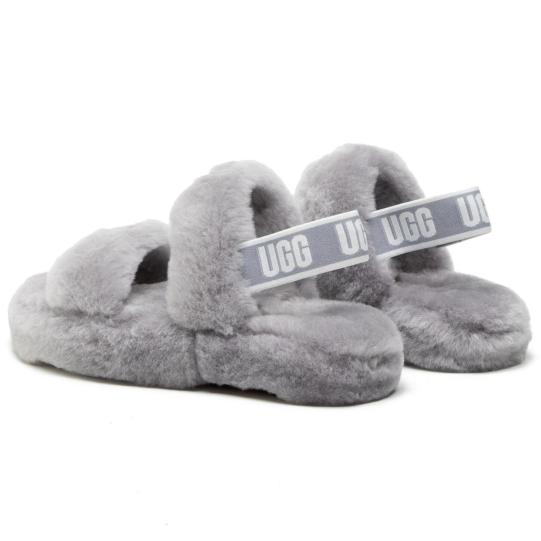 Ugg Пантофи K Oh Yeah 1115752K Сив - Pepit.bg