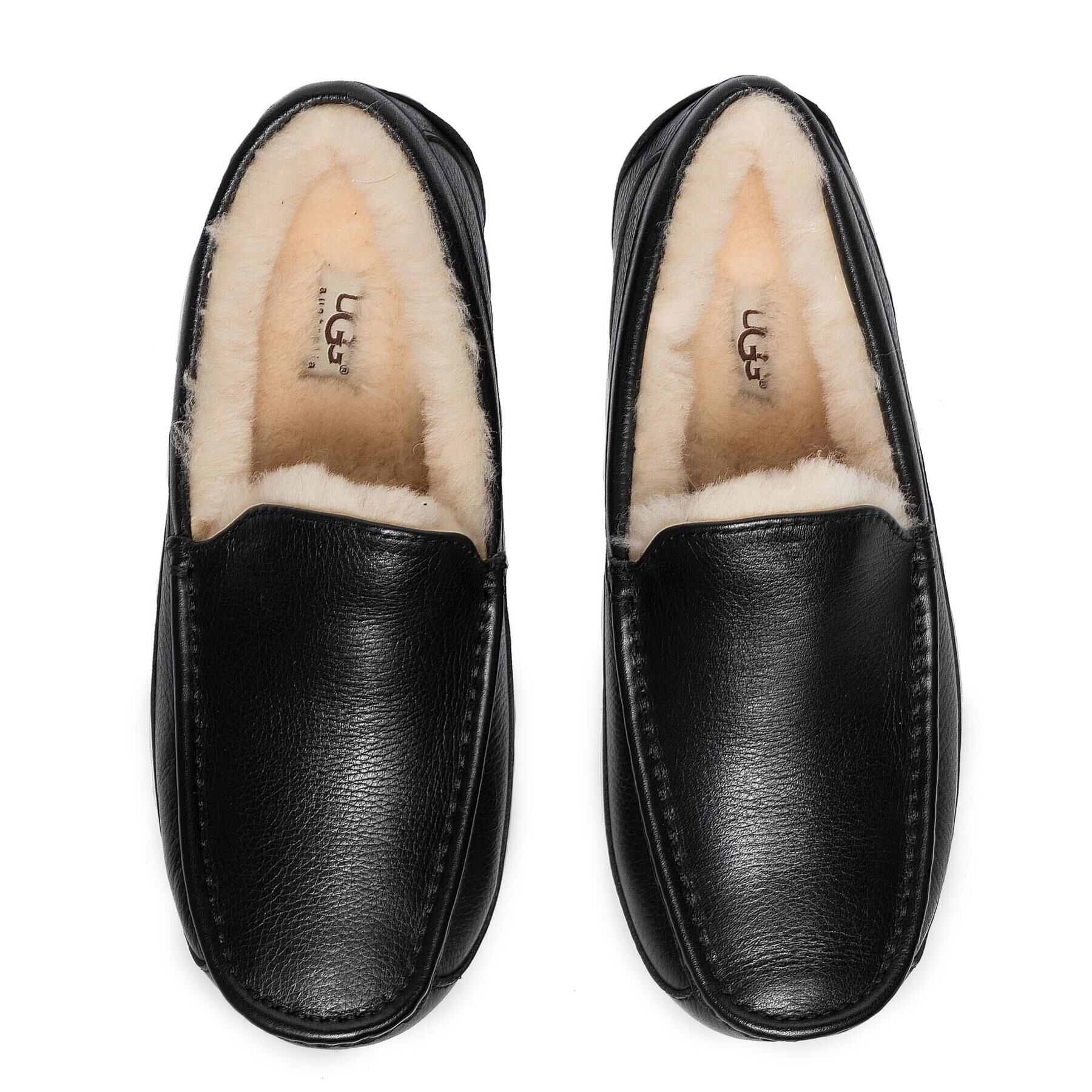 Ugg Пантофи M Ascot 5379B Черен - Pepit.bg