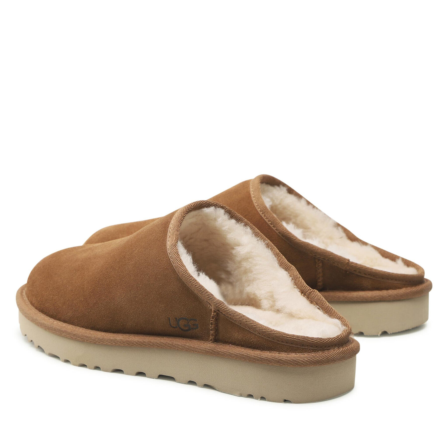 Ugg Пантофи M Classic Slip-On 1129290 Кафяв - Pepit.bg