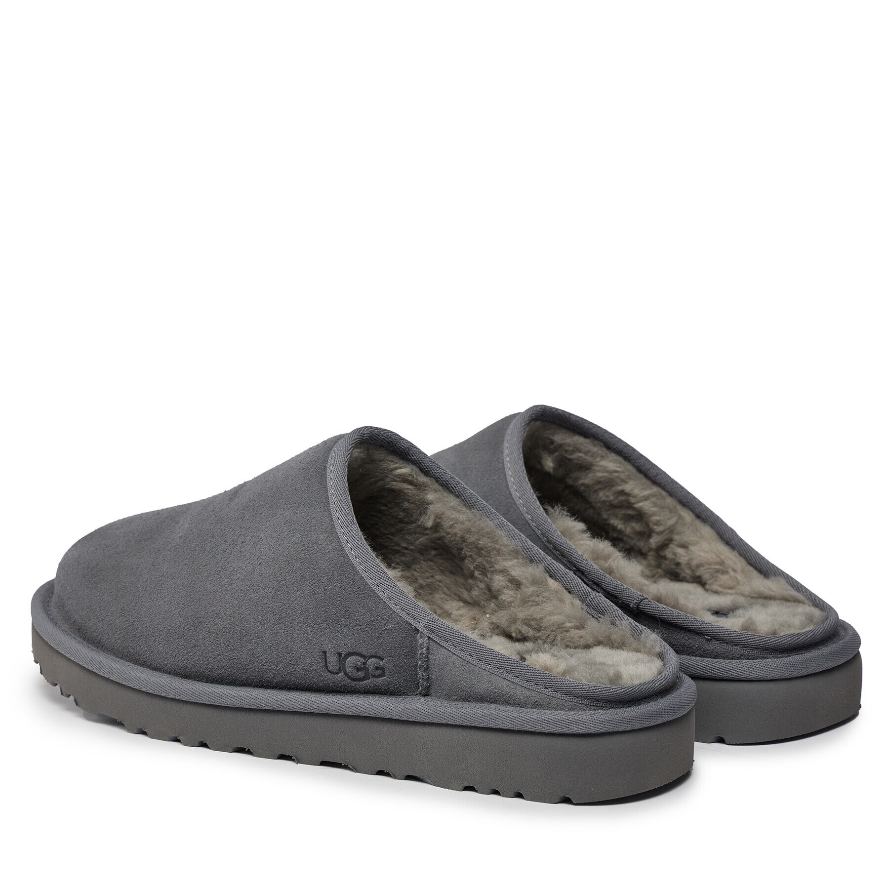 Ugg Пантофи M Classic Slip-On 1129290 Сив - Pepit.bg