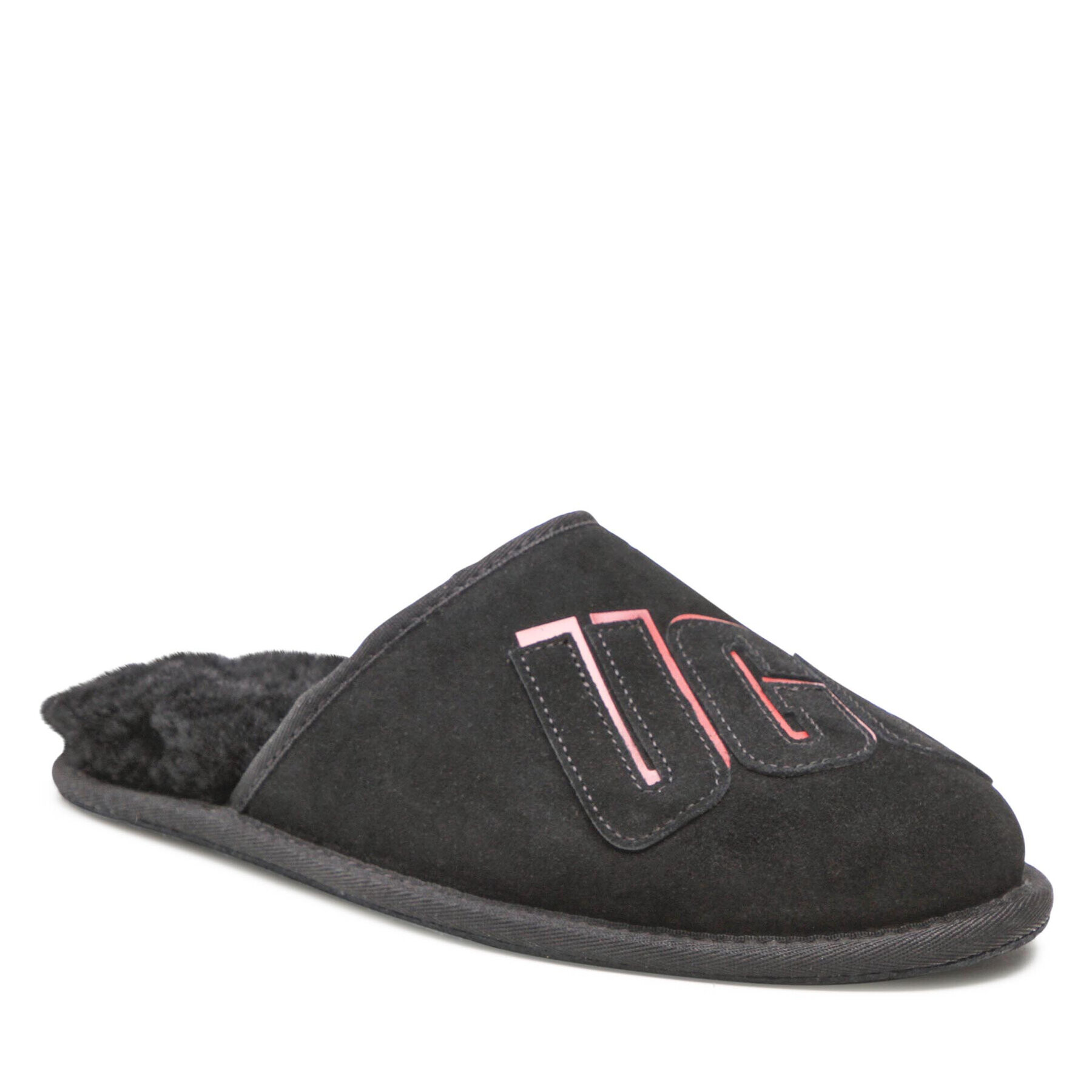 Ugg Пантофи M Scuff Graphic Shadow 1129139 Черен - Pepit.bg