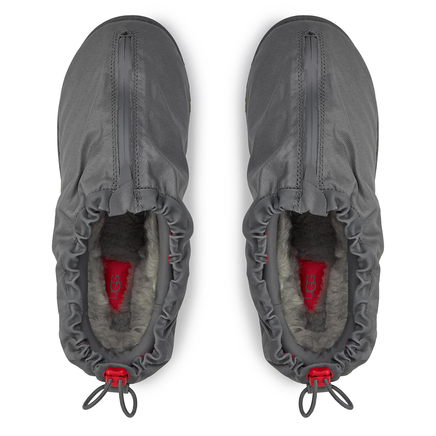 Ugg Пантофи M Tasman Shroud Zip 1144114 Сив - Pepit.bg