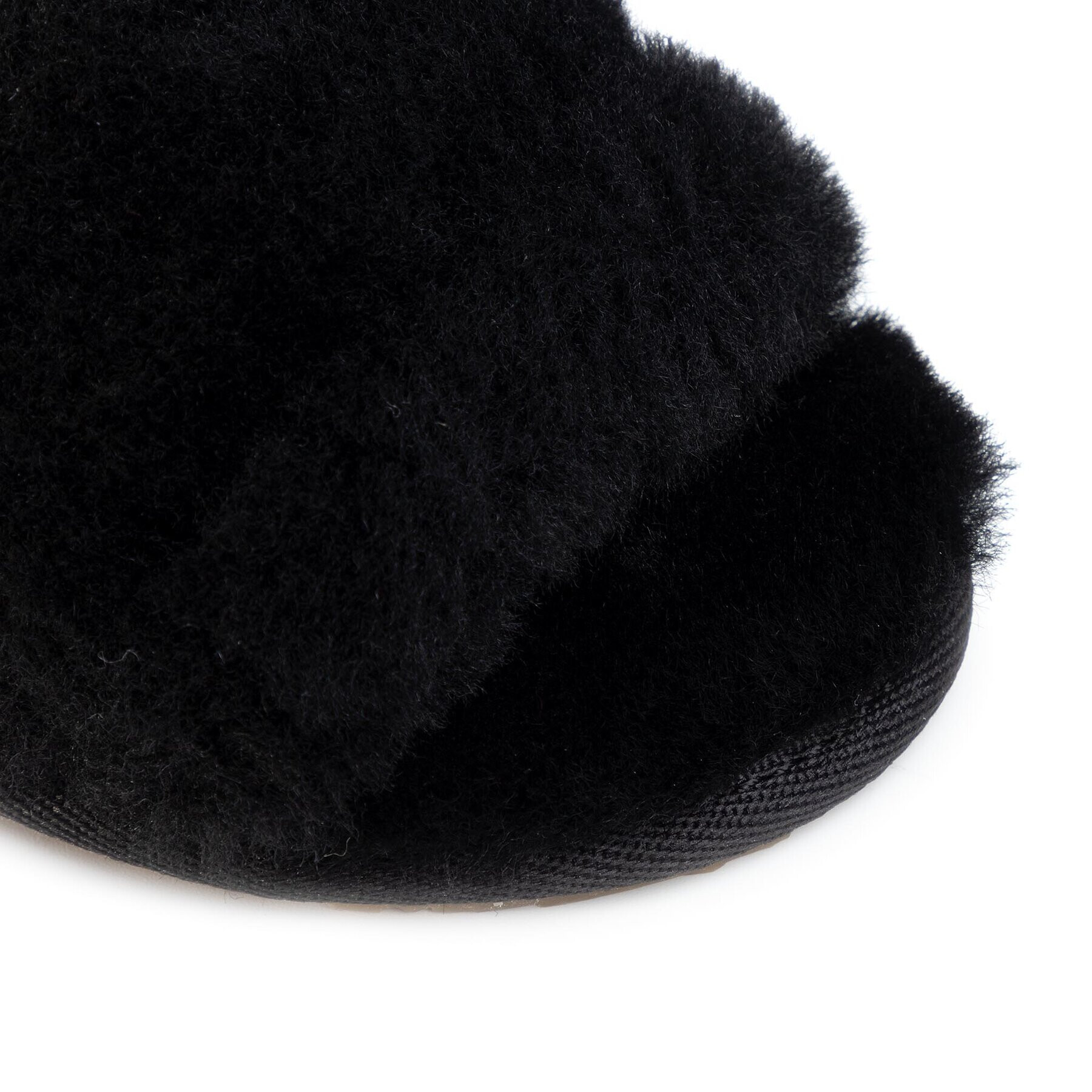 Ugg Пантофи T Fluff Yeah Slide 1098579T Черен - Pepit.bg