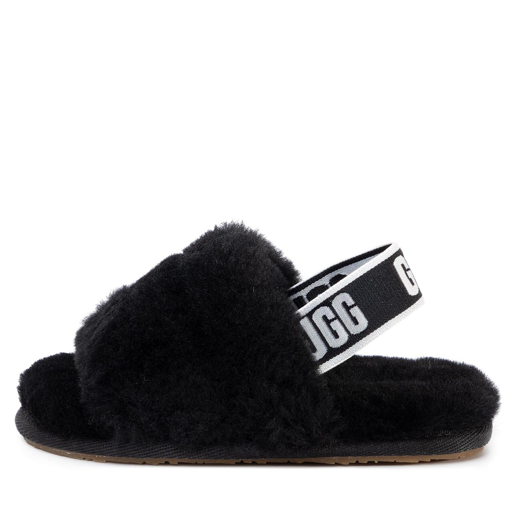 Ugg Пантофи T Fluff Yeah Slide 1098579T Черен - Pepit.bg