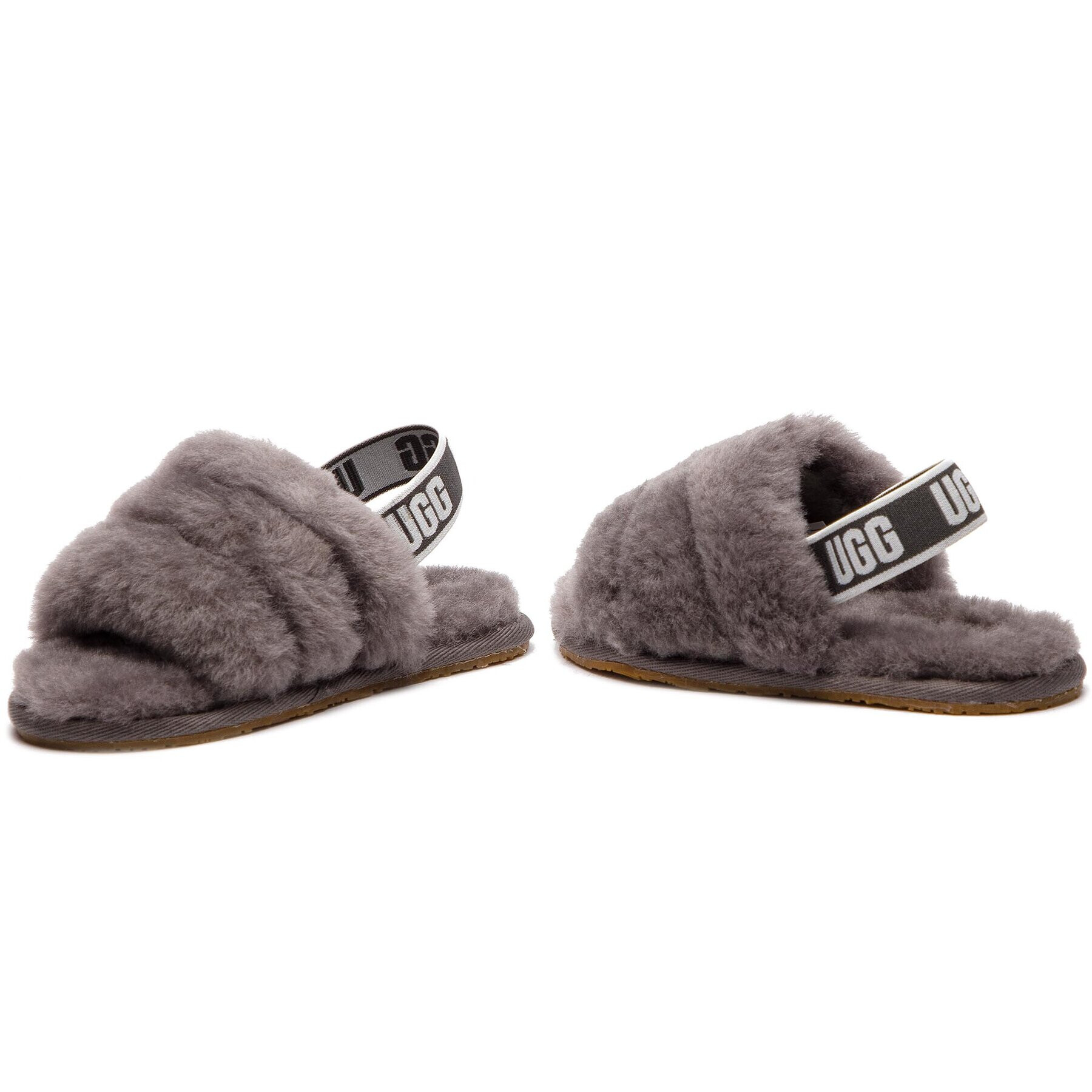 Ugg Пантофи T Fluff Yeah Slide 1098579T Сив - Pepit.bg