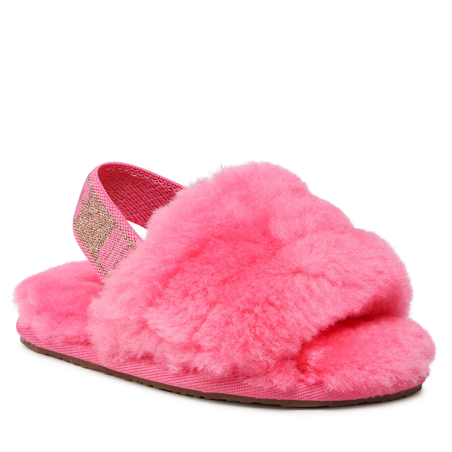 Ugg Пантофи T Fluff Yeah Slide 1116490T Розов - Pepit.bg